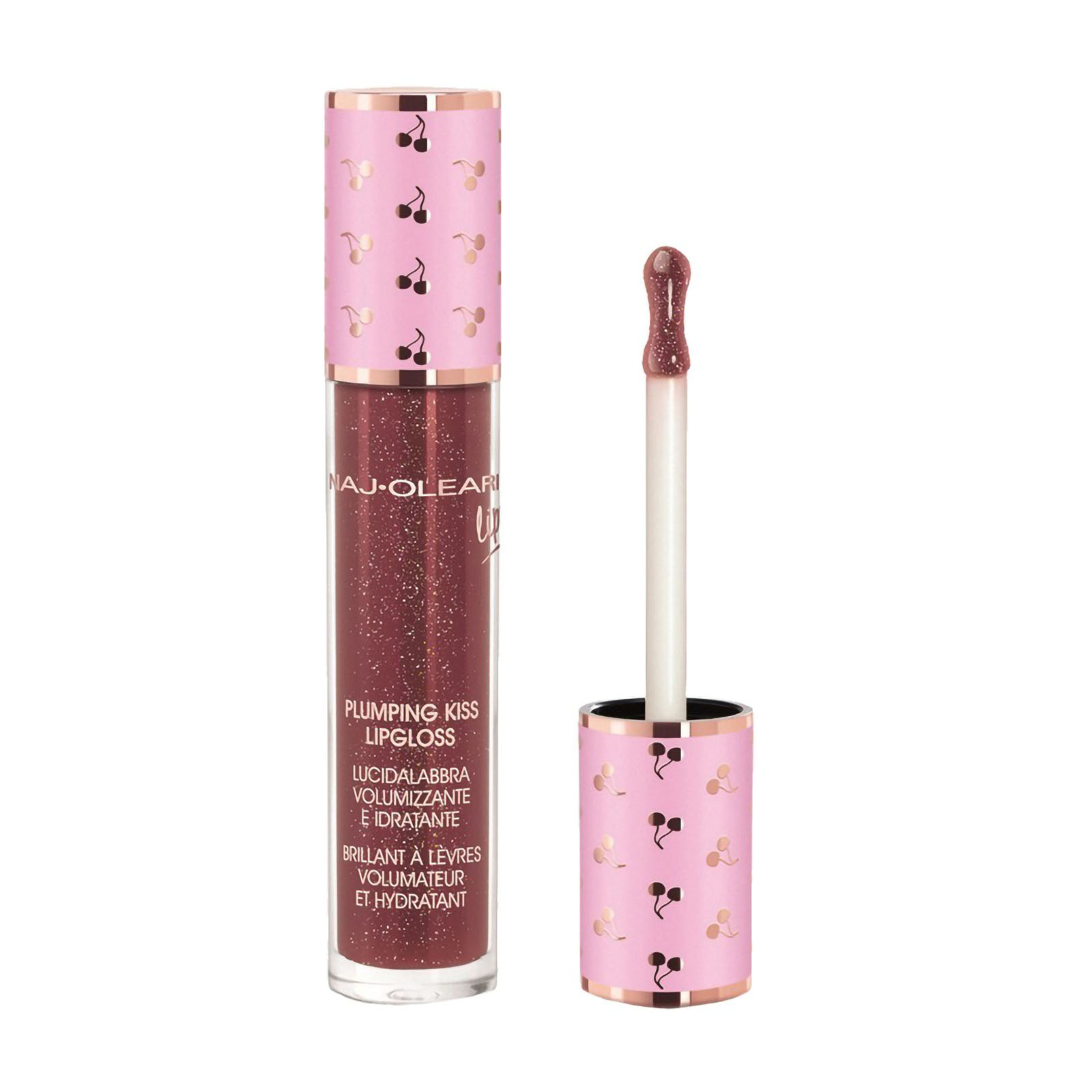 Naj-Oleari Plumping Kiss Lipgloss Lipgloss volumiz.07 grenadine red