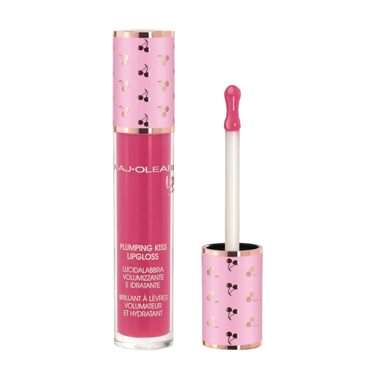 Naj-Oleari Plumping Kiss Lipgloss Lipgloss volumiz.08 pearly cyclamen pink