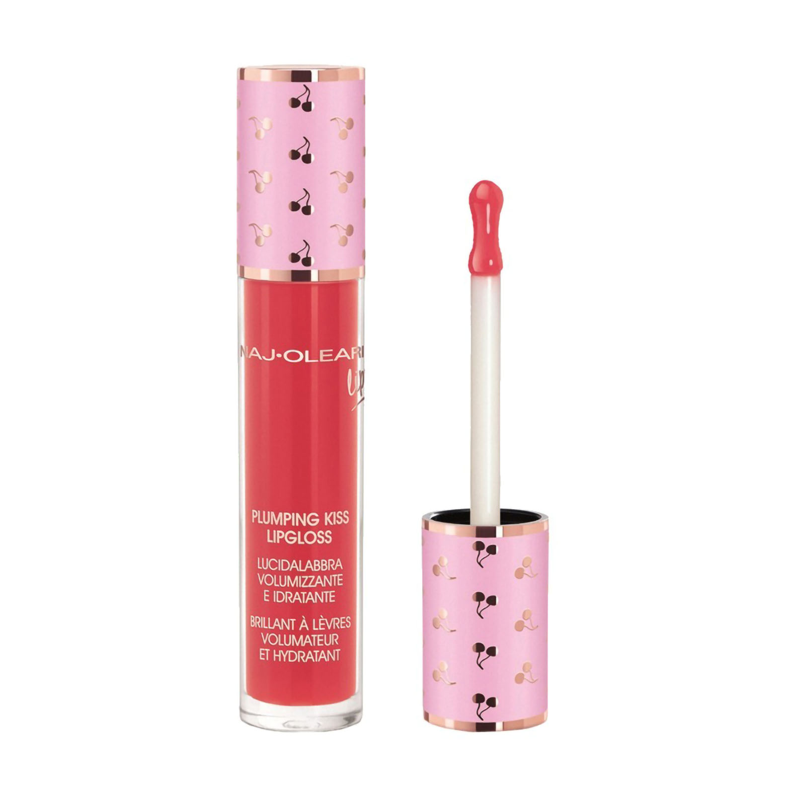 Naj-Oleari Plumping Kiss Lipgloss Lipgloss volumiz.09 raspberry red
