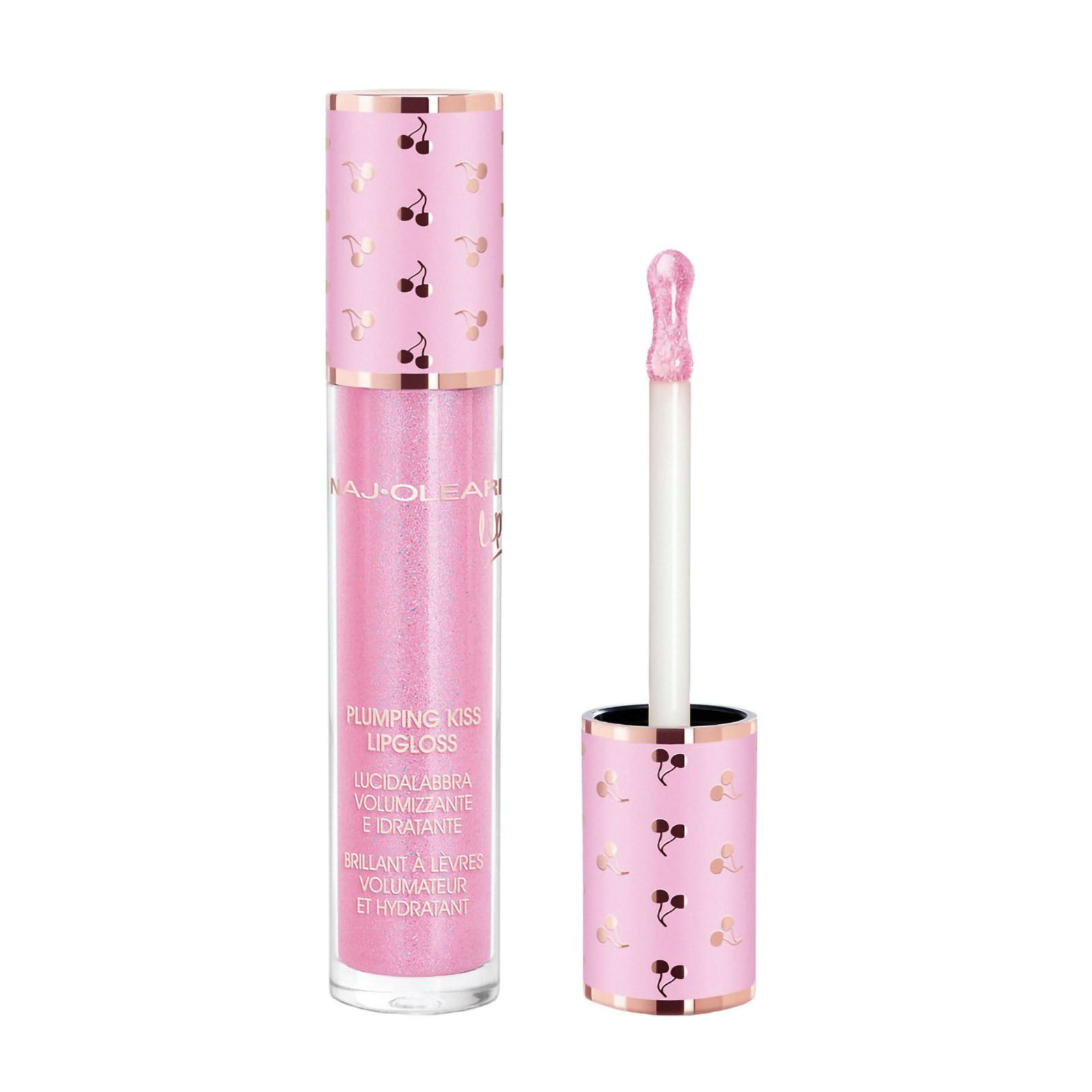 Naj-Oleari Plumping Kiss Lipgloss Lipgloss volumiz.11 holographic pink