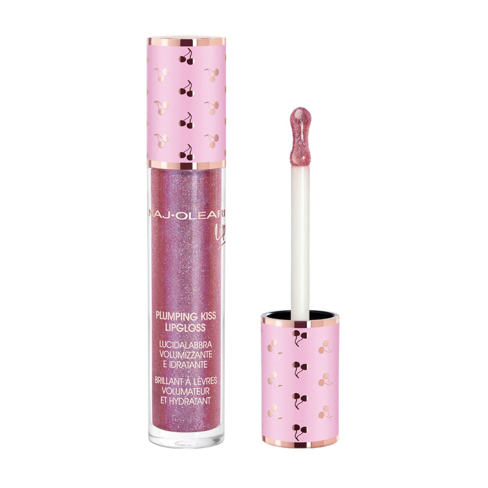 Naj-Oleari Plumping Kiss Lipgloss Lipgloss volumiz.12 boreal orchid