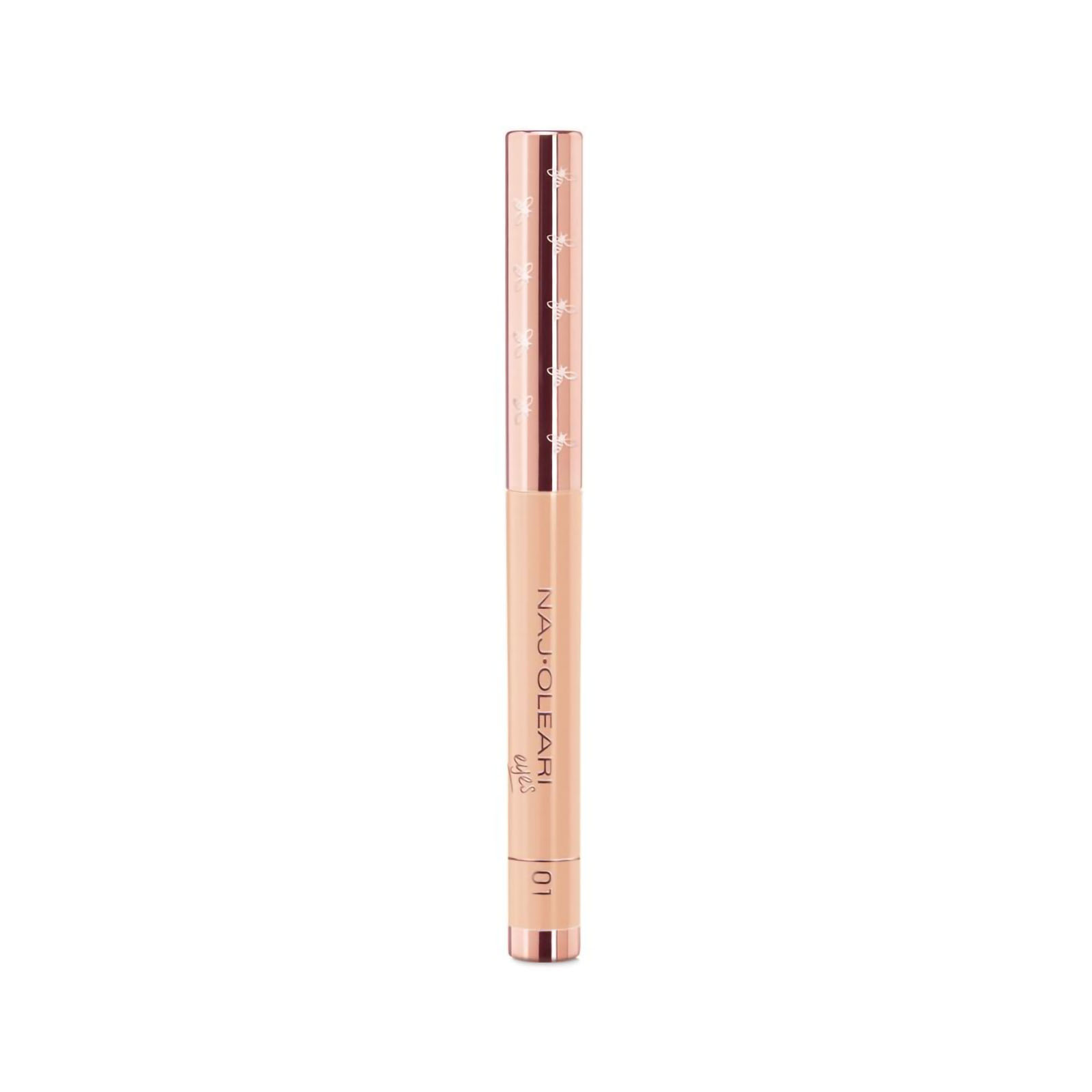 Naj-Oleari Absolute Stay Eyeshadow 01 avorio rosa