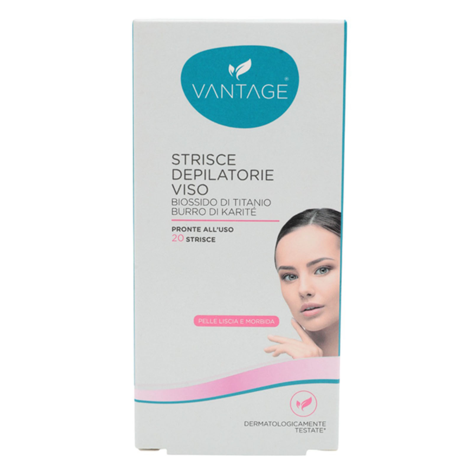 Strisce Depilatorie Viso 20 Pz