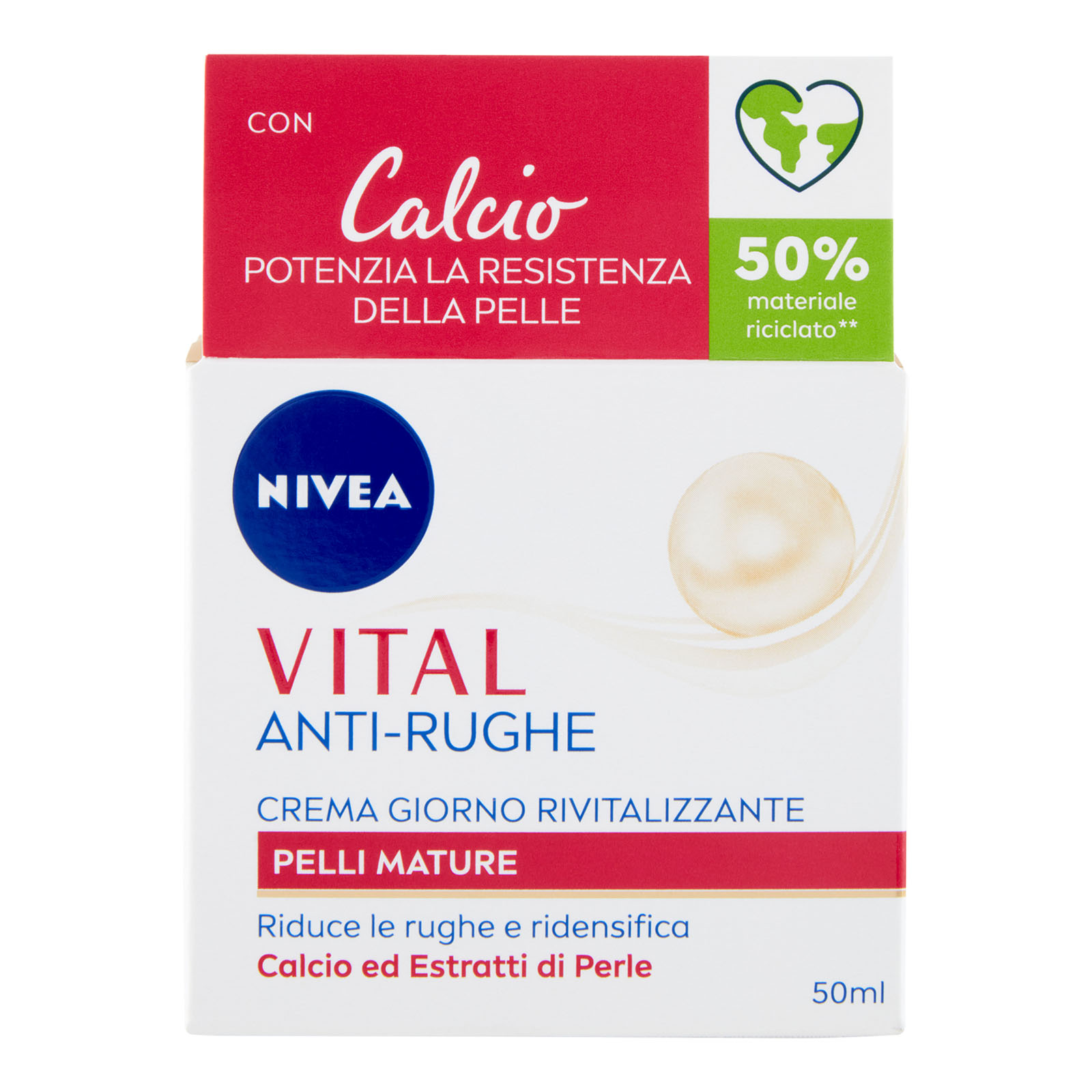 Vital Anti-rughe Crema Giorno Rivitalizzante Pelli Mature 50 ml
