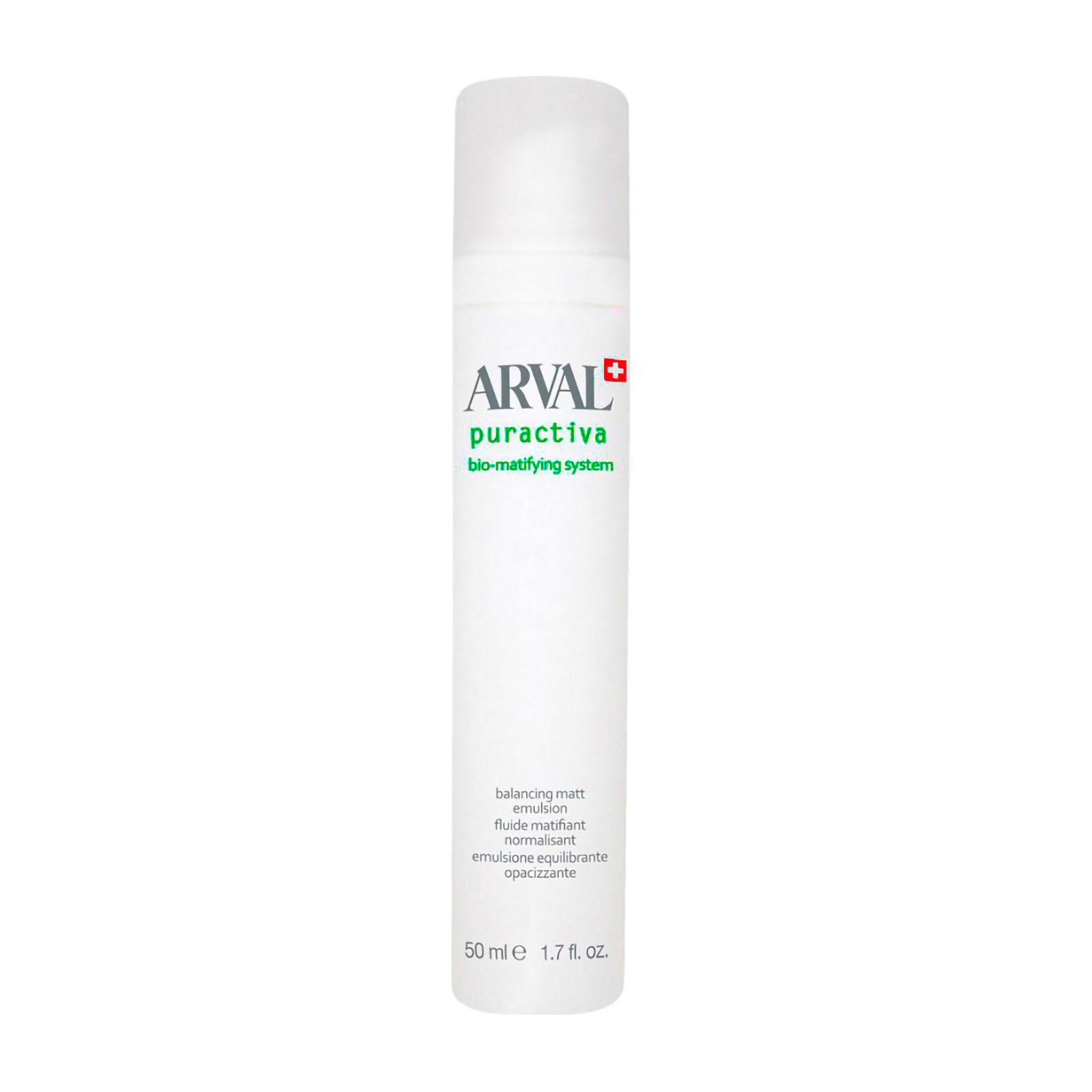 Arval Puractiva Bio Matifyng - Fluido Oily Free per Pelle Lucida