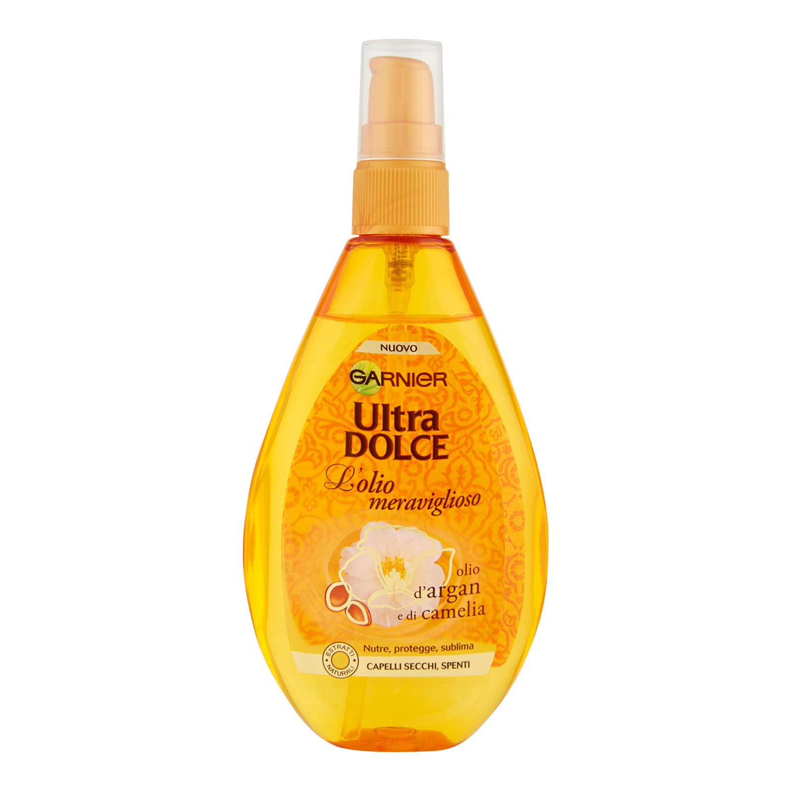 Ultra Dolce L'olio Meraviglioso Olio D'argan E Di Camelia Capelli Secchi, Spenti 150 ml