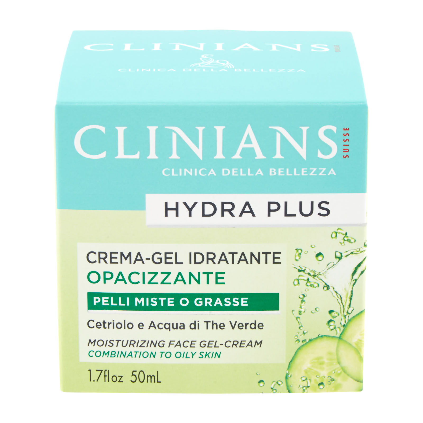 Clinians Hydra Plus Crema-gel Idratante Opacizzante 50 ml