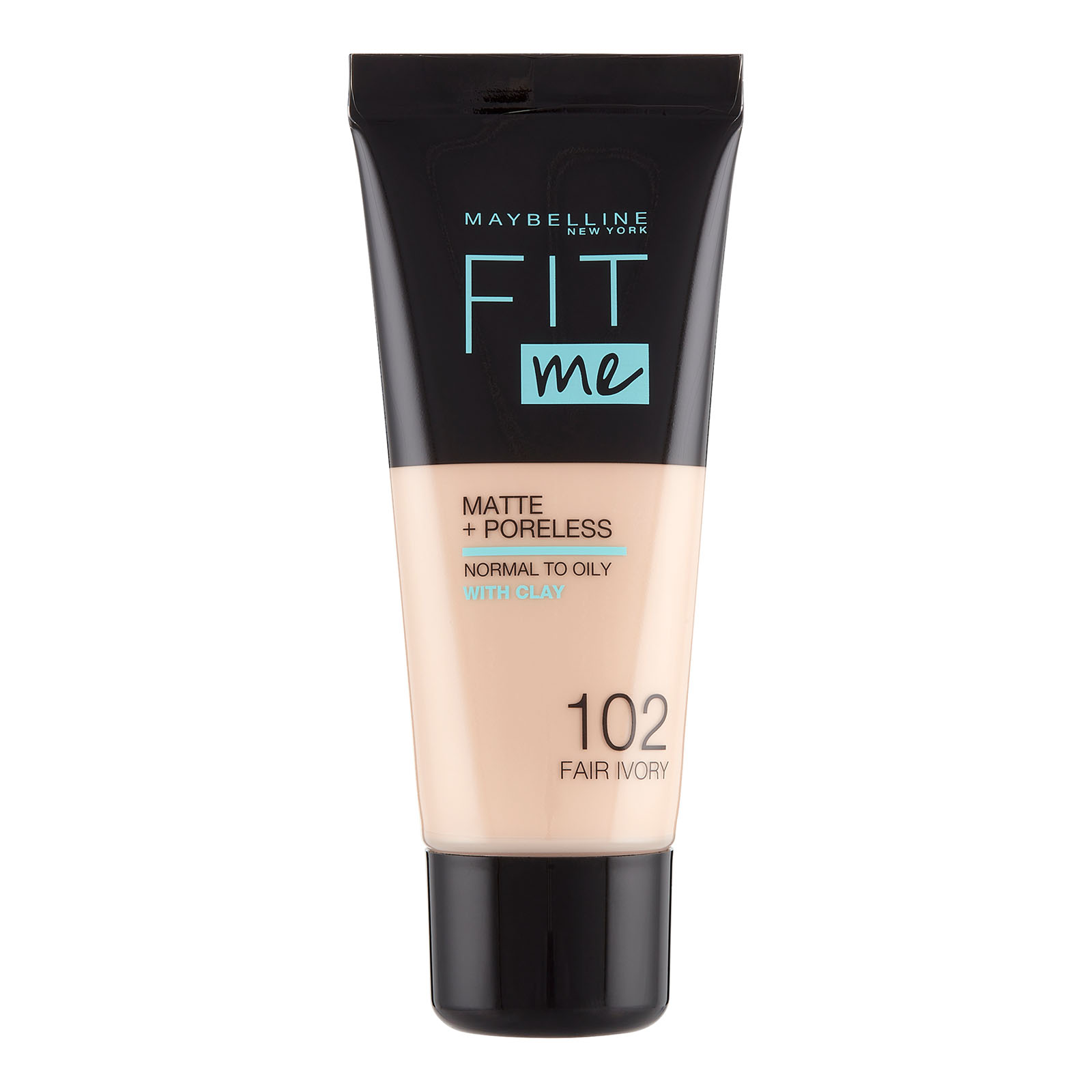 Maybelline Fondotinta Coprente Opacizzante Fit Me Matte & Poreless Fit me matte & porele.102