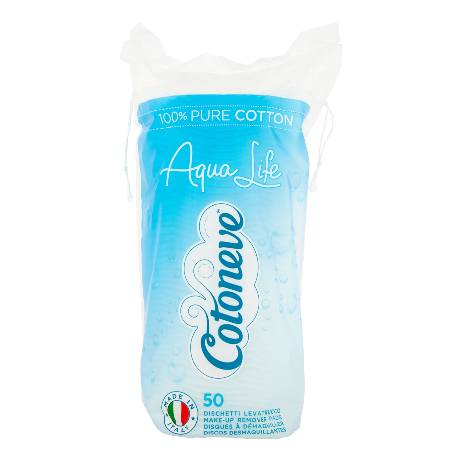 Cotoneve Aqua Life Dischetti Levatrucco 50 Pz