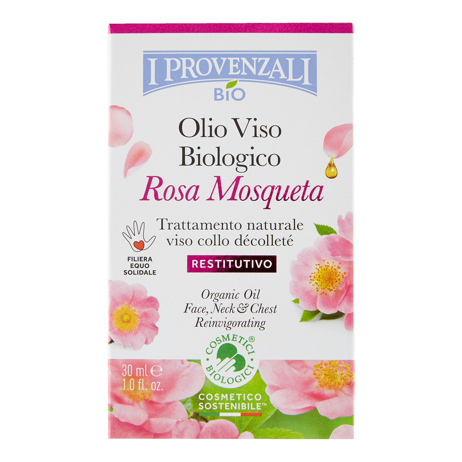 I provenzali Bio Olio Puro Viso 30 Ml 30 ml