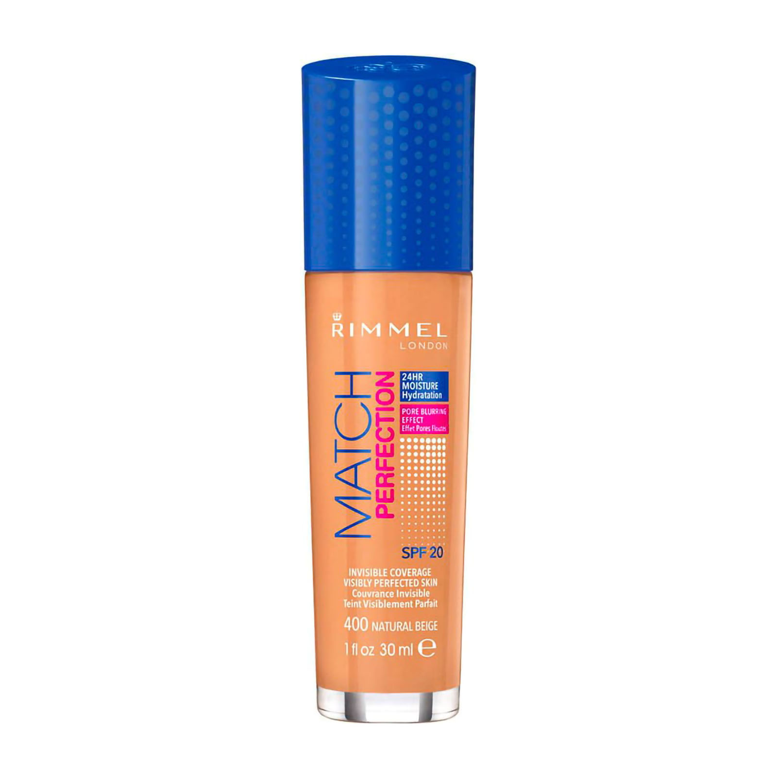Rimmel Match Perfection Foundation - Fondotinta 400 natural beige