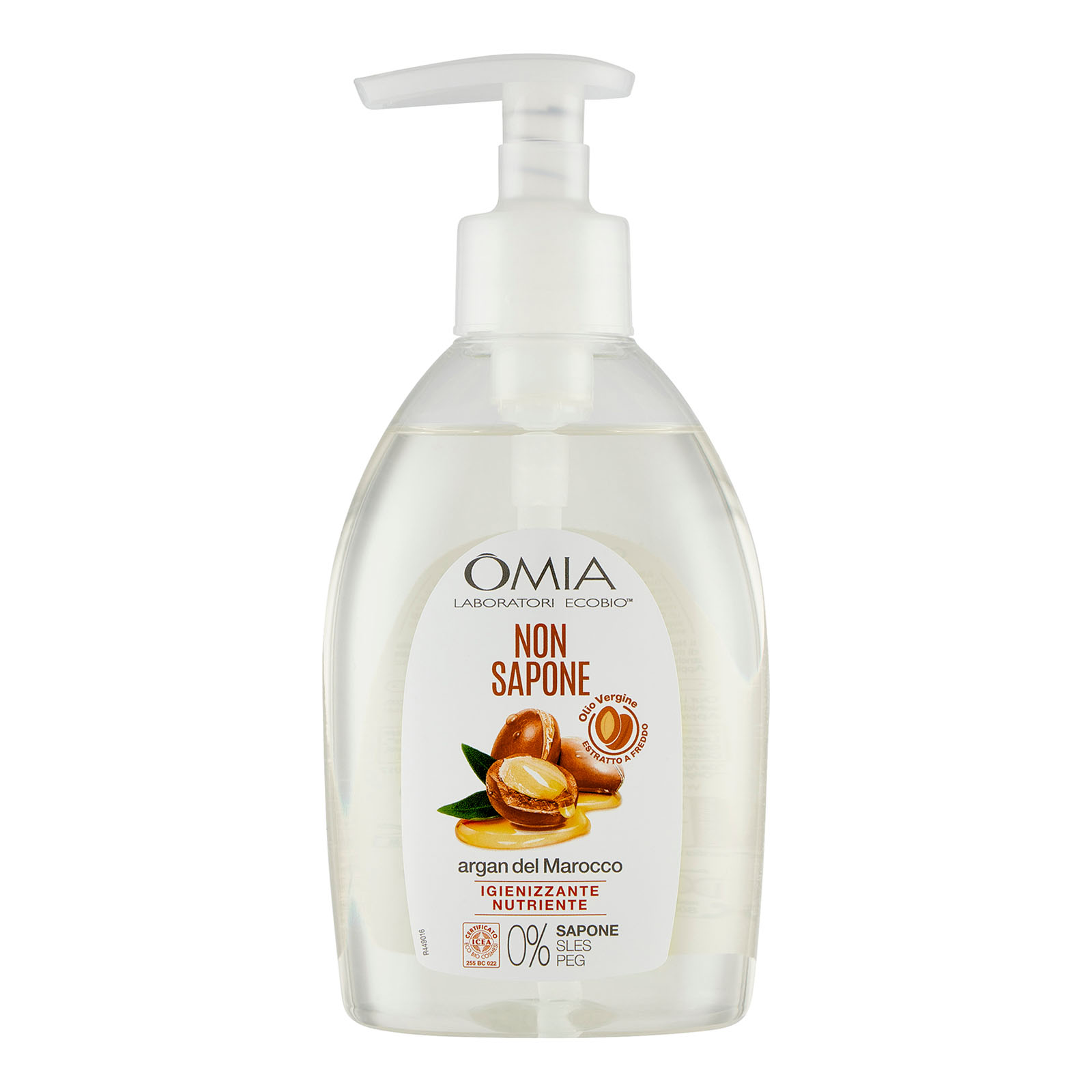 Non Sapone Mani Viso All'olio Di Argan 300 ml