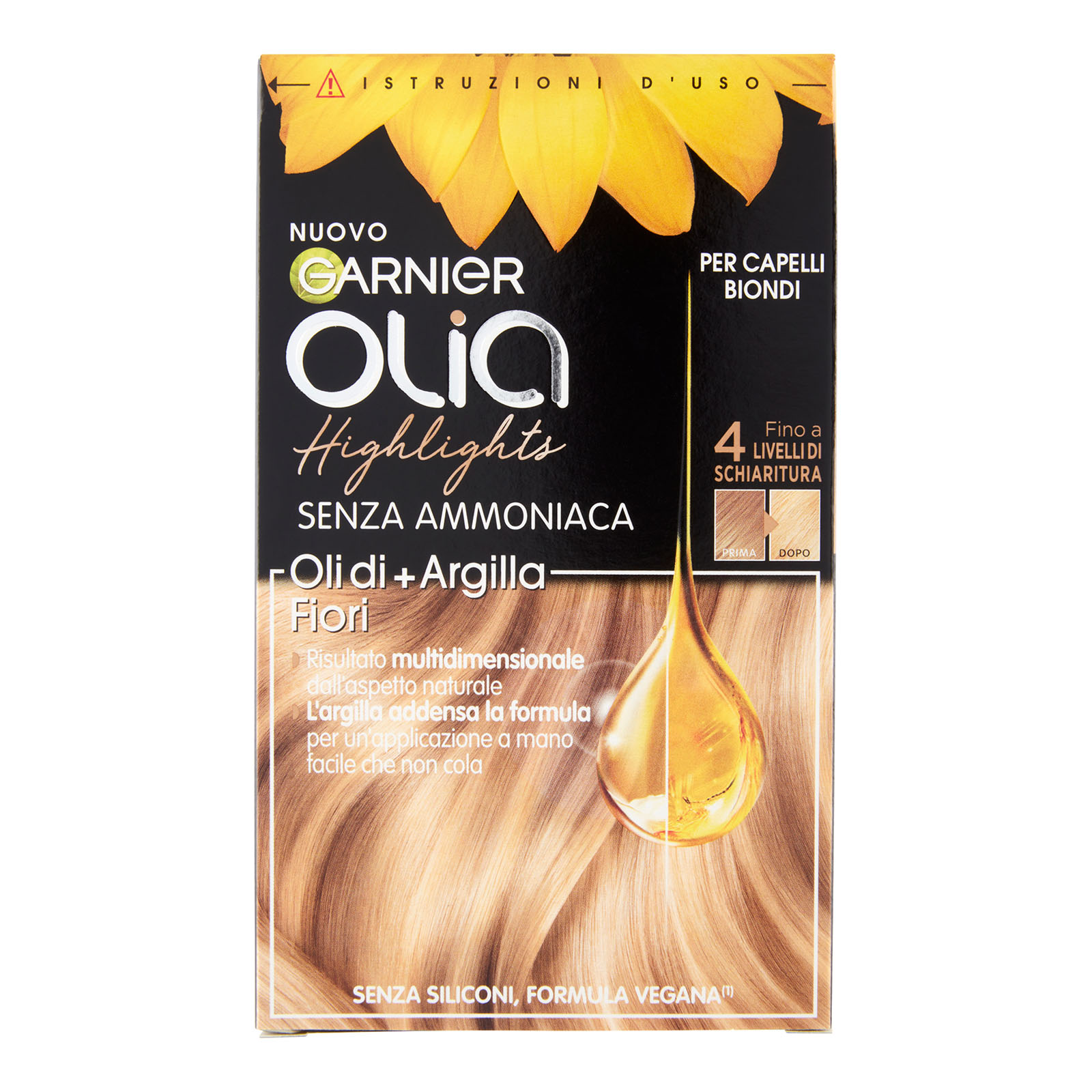 Kit Schiaritura Per Capelli Biondi Senza Ammoniaca