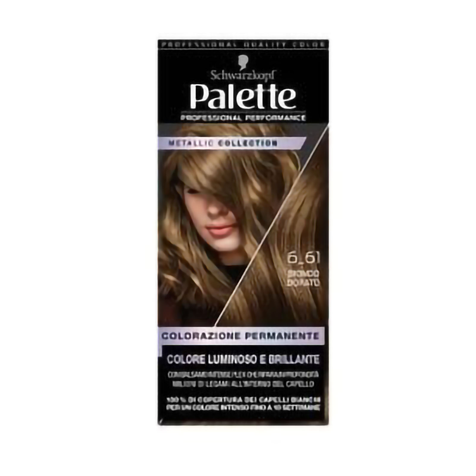 Palette Metallic Collection - Colorazione Permanente 6_61 Biondo Dorato
