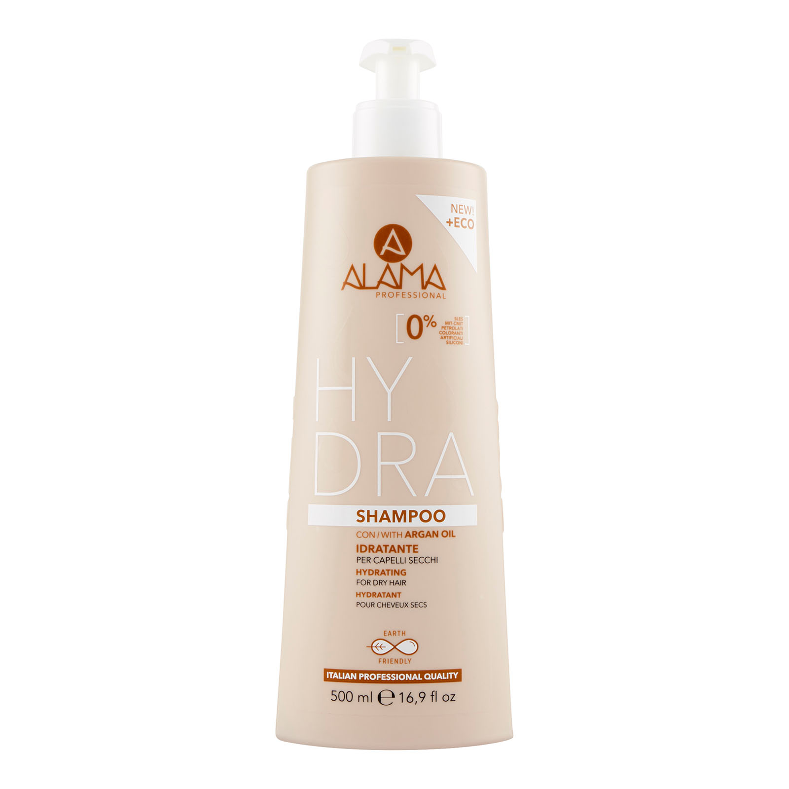 Hydra Shampoo Idratante Per Capelli Secchi Con Olio Di Argan 500 ml