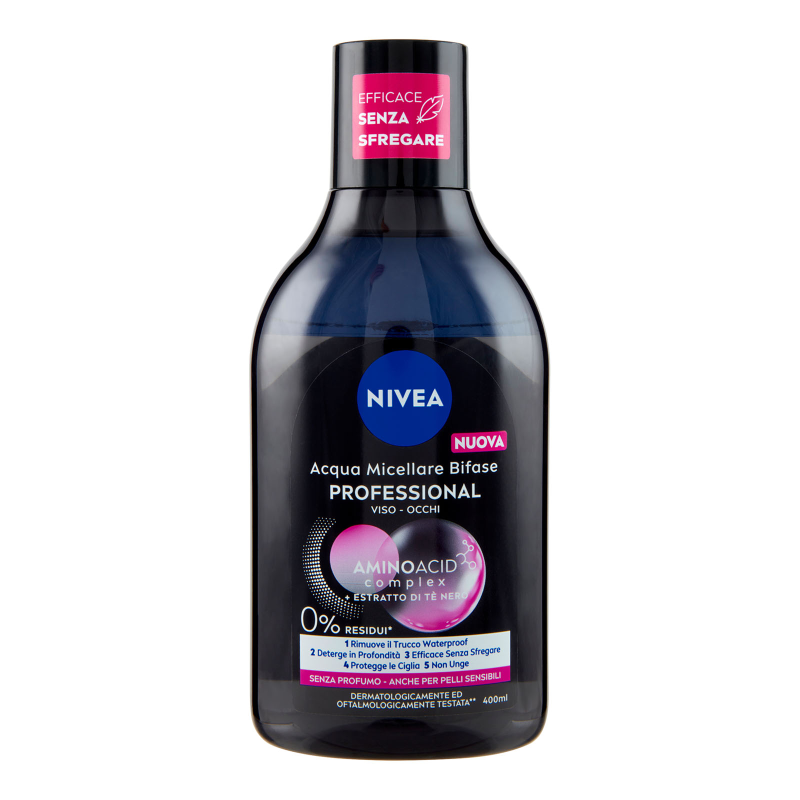 Acqua Micellare Bifase Professional Anche Per Pelli Sensibili 400 ml