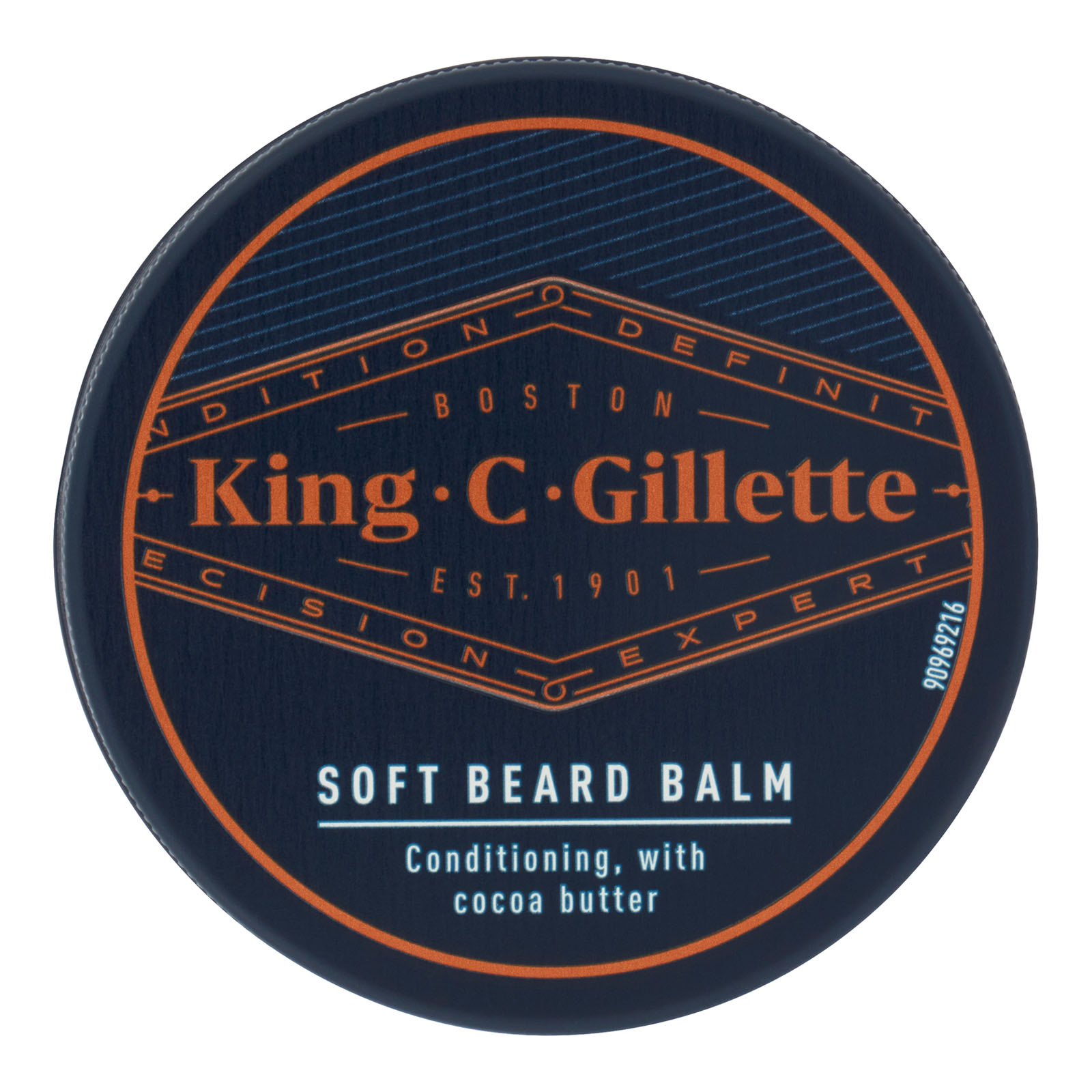 Gillette Balsamo Delicato Da Barba Con Burro Di Cacao, Olio Di Argan, Burro Di Karité 100 ml