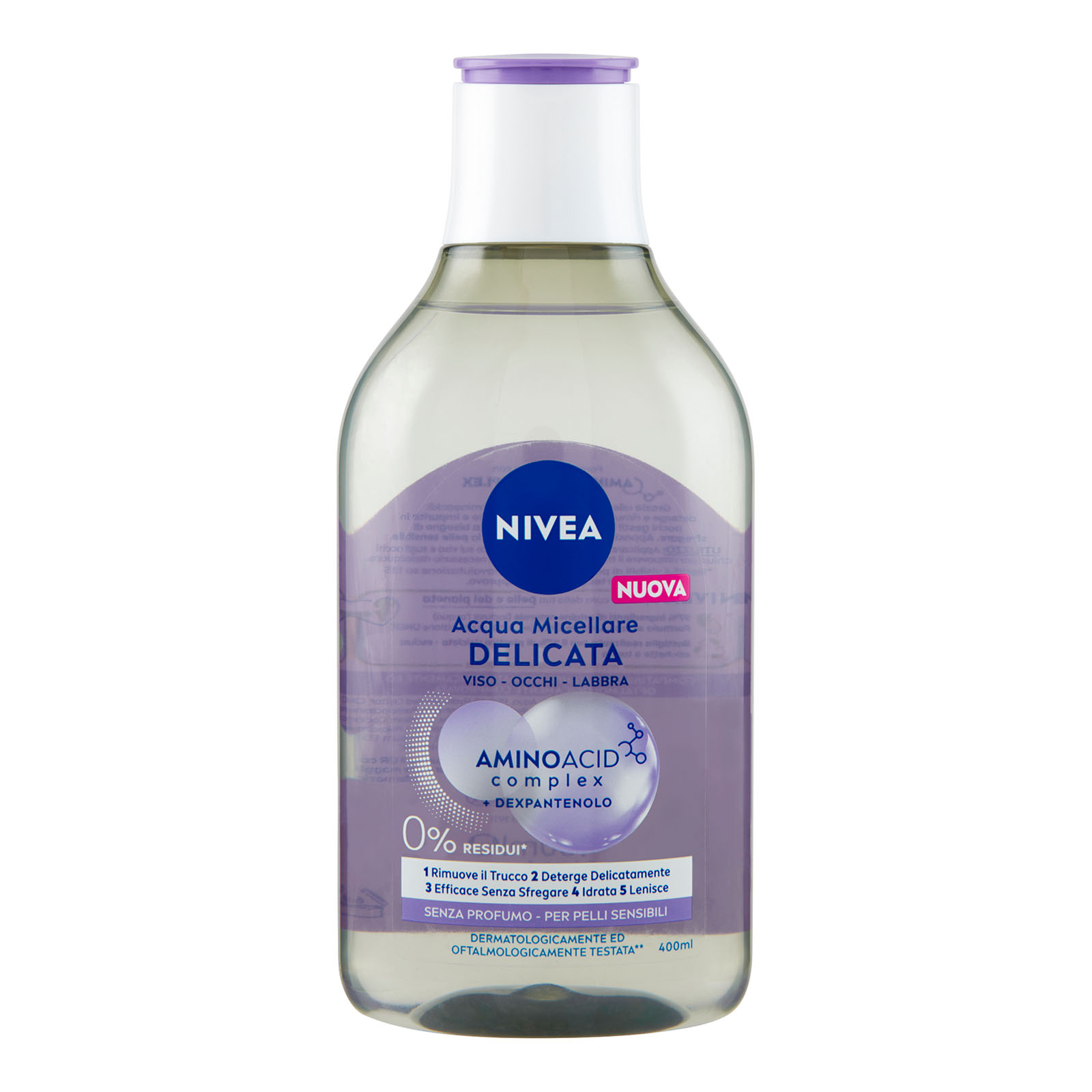 Nivea Micellair 5in1 Acqua Micellare per Pelle Sensibile 400 ml
