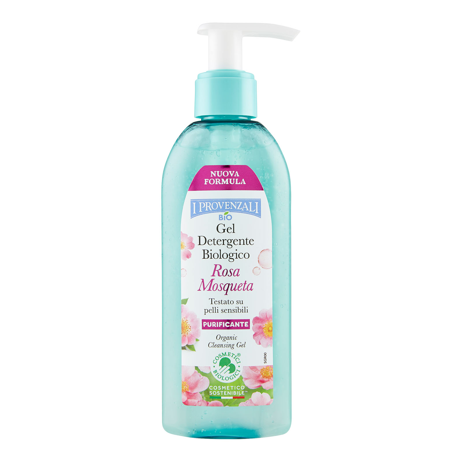 Gel Viso Detergente Biologico 2in1 All'olio Di Rosa Mosqueta 150 ml