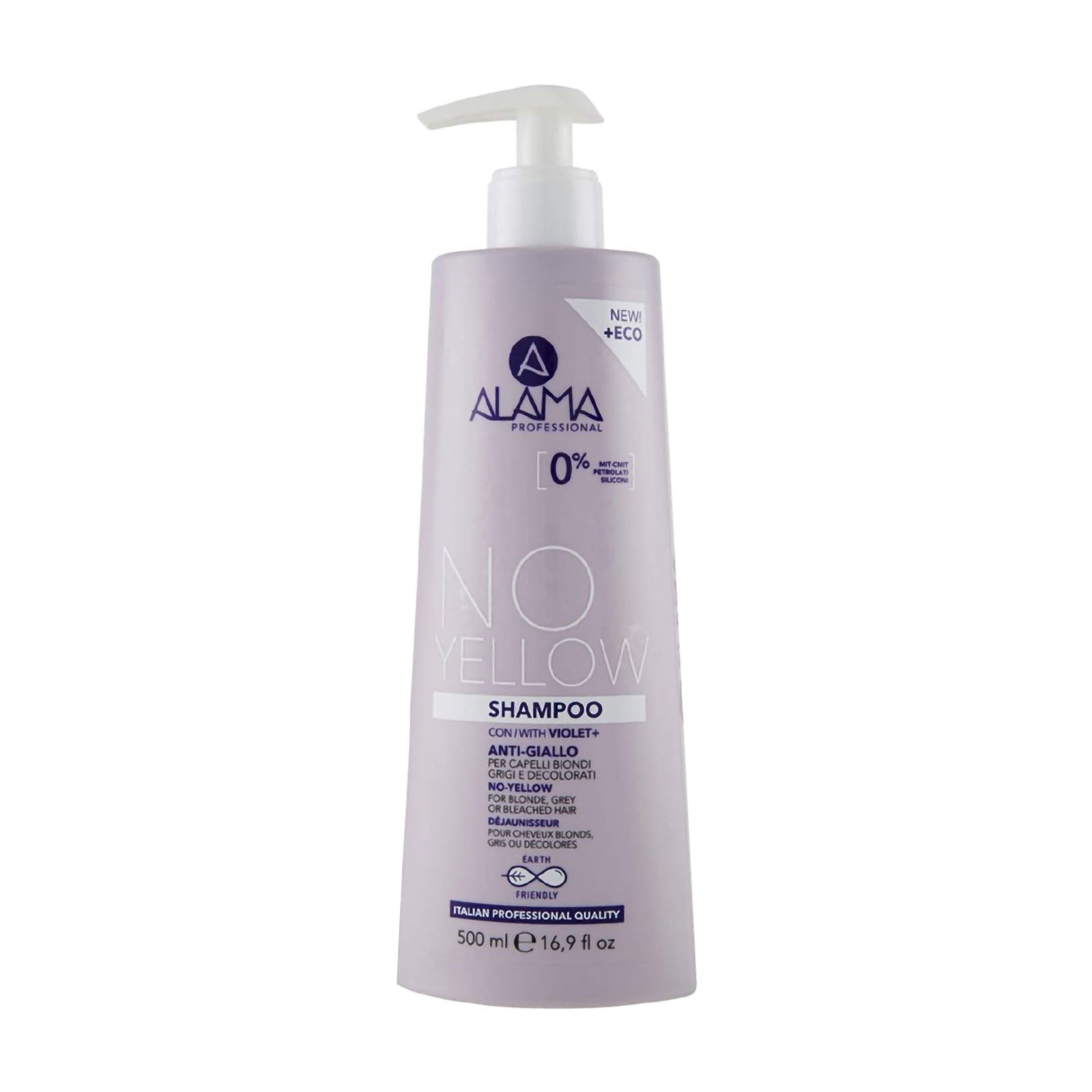 No Yellow Shampoo Antigiallo Capelli Biondi Con Violet 500 ml