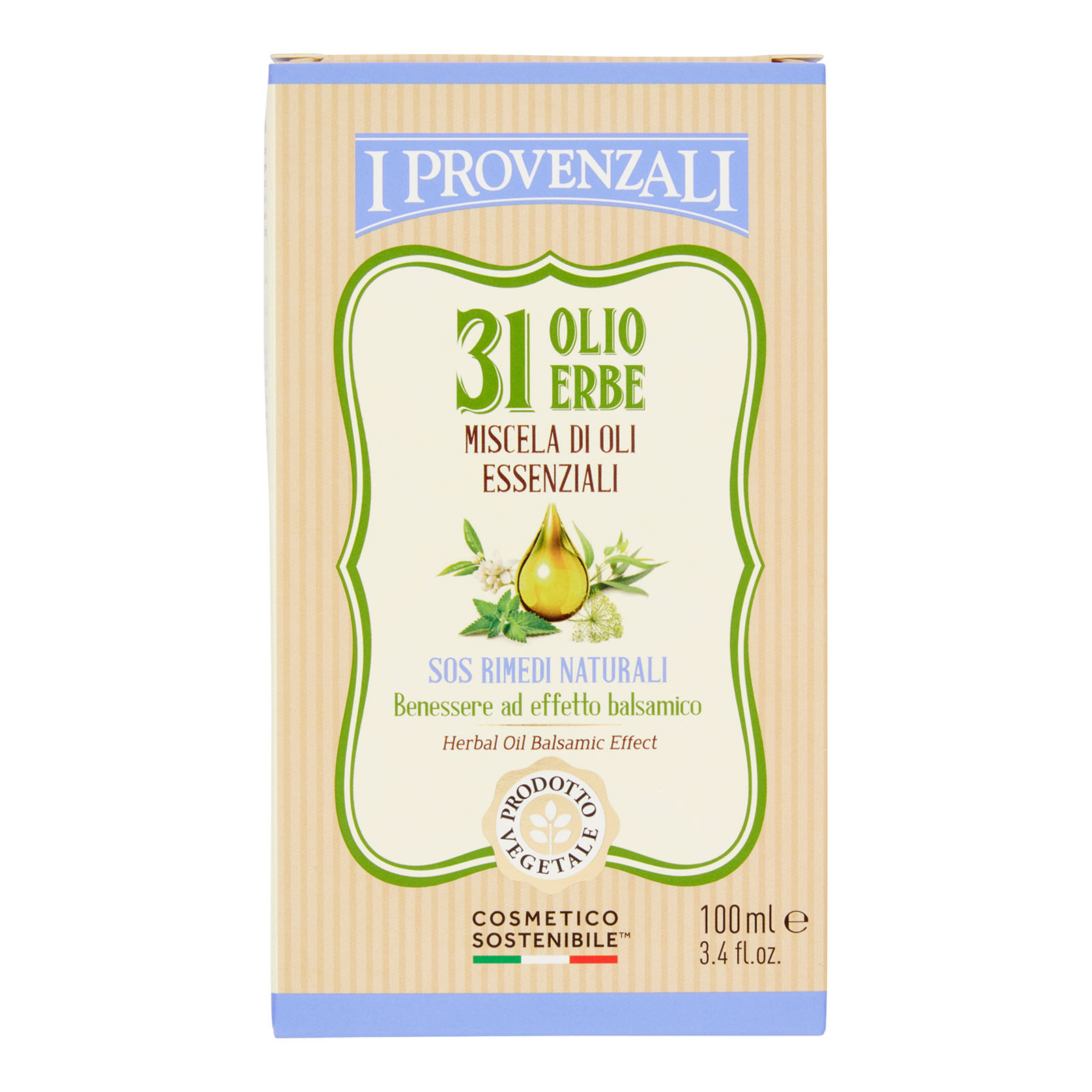 31 Olio Erbe Miscela Di Oli Essenziali 100 ml