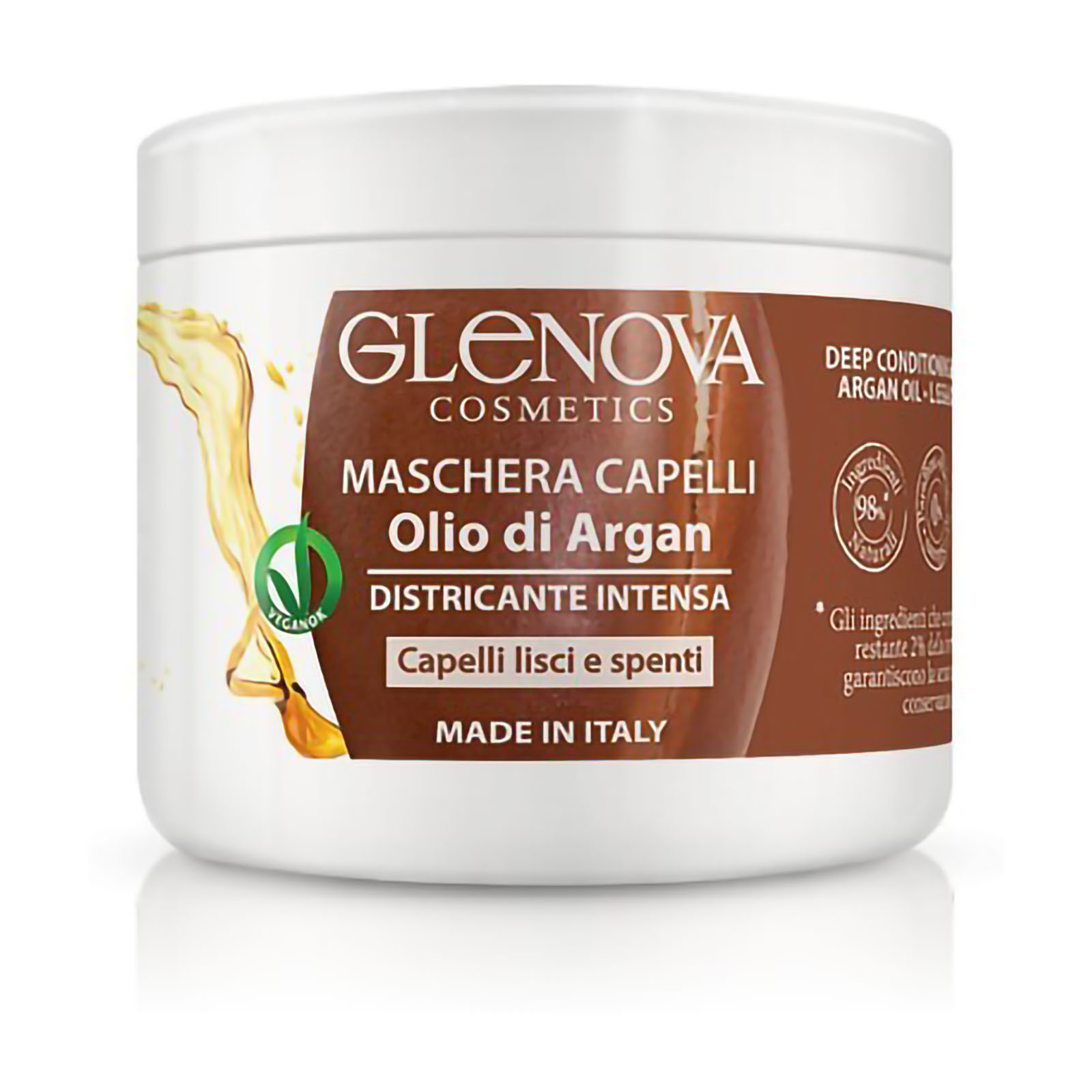 Maschera Capelli Olio Di Argan Districante Intensa 500 ml