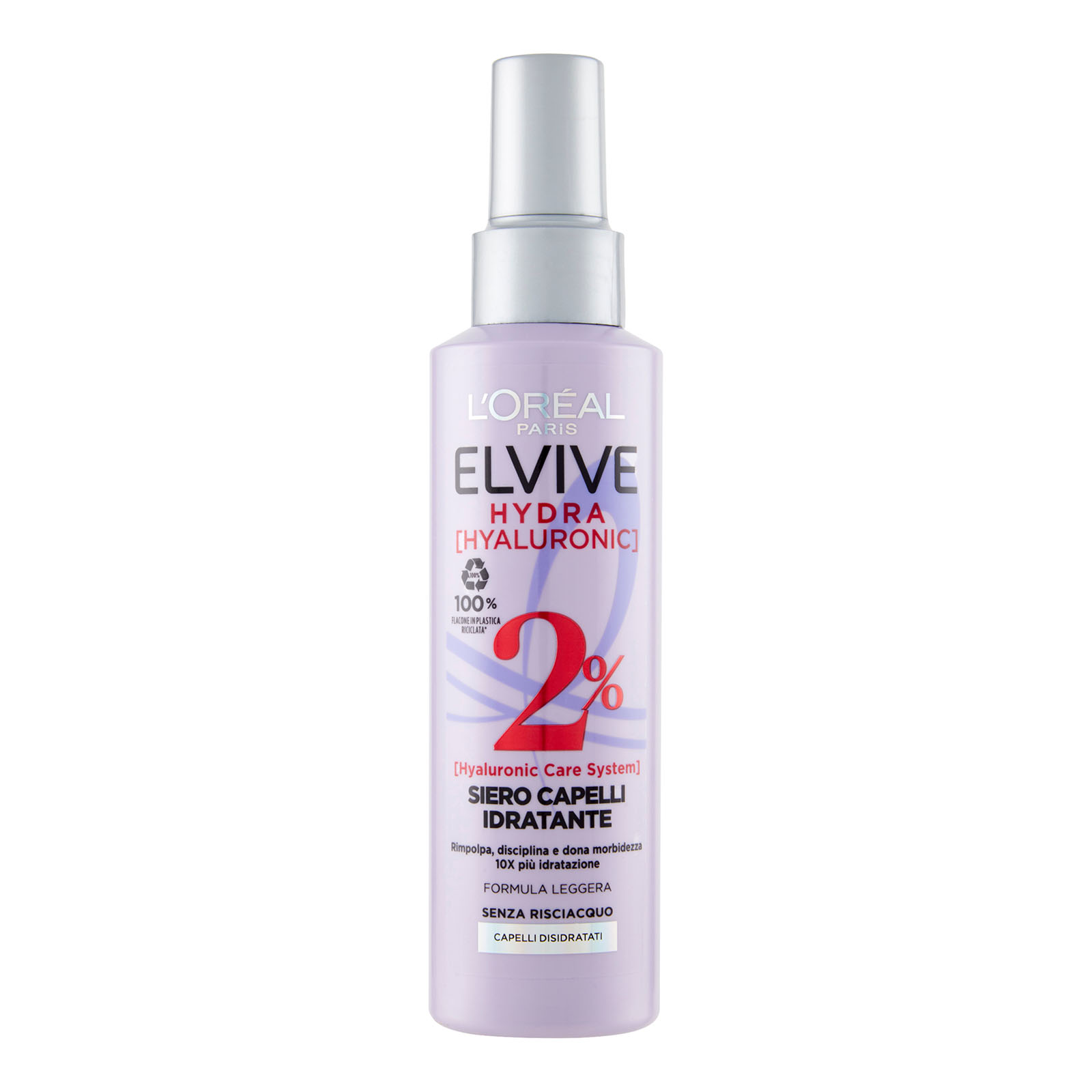 Elvive Siero Spray Per Capelli Hydra Hyaluronic Senza Risciacquo 150 ml