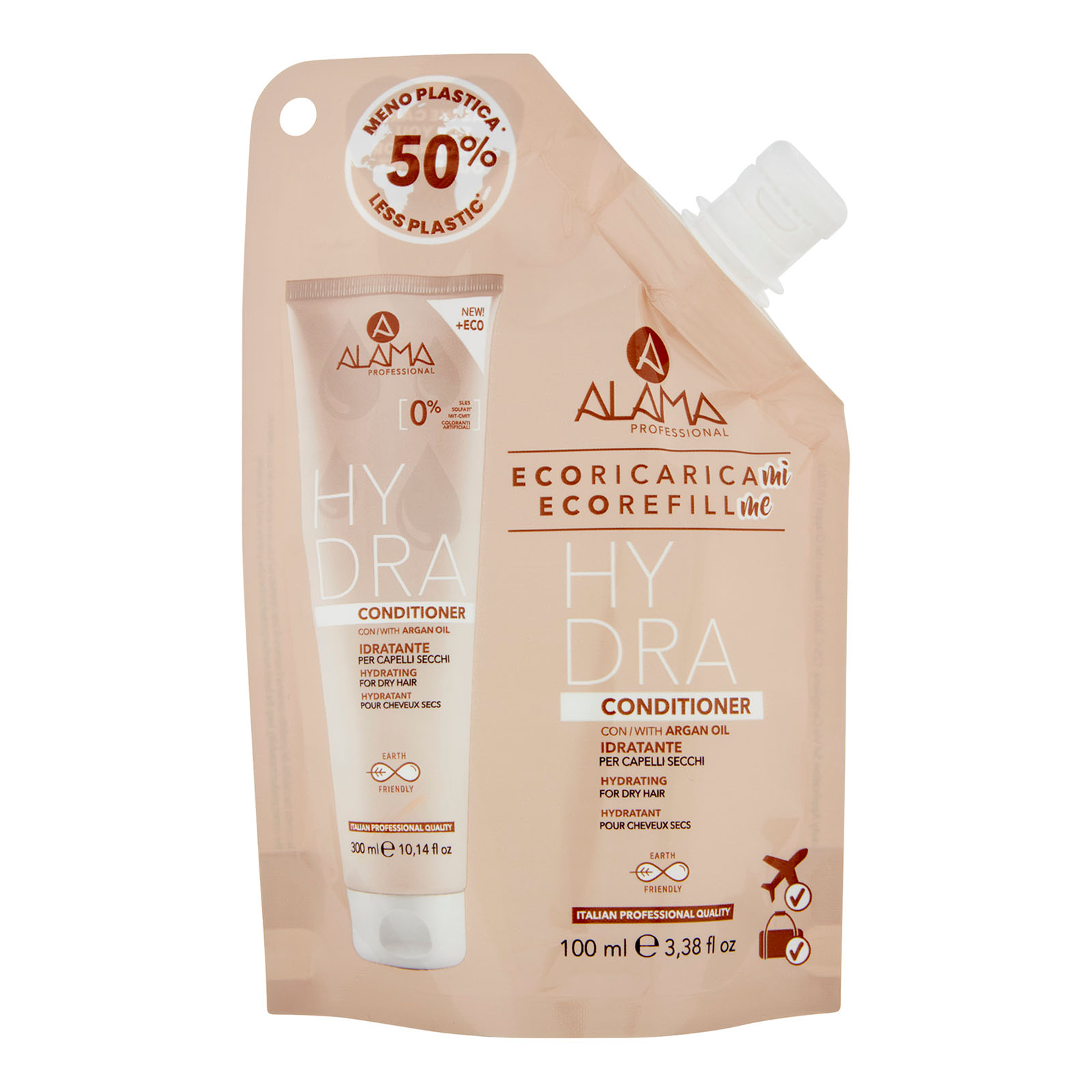 Eco-refillme Hydra Conditioner Idratante Per Capelli Secchi 100 ml