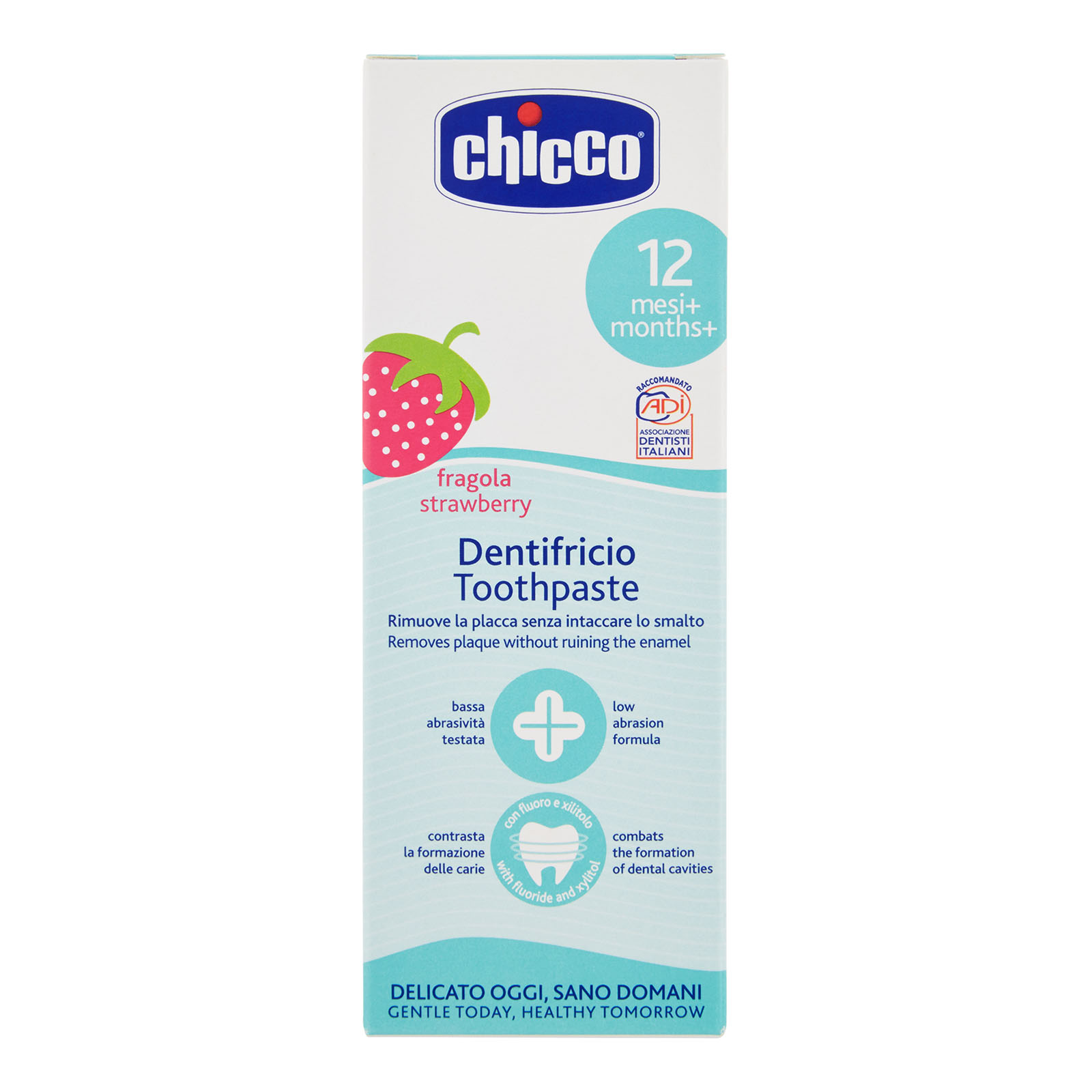 Dentifricio Gusto Fragola Ideale Per Bambini 12m+ 50 ml