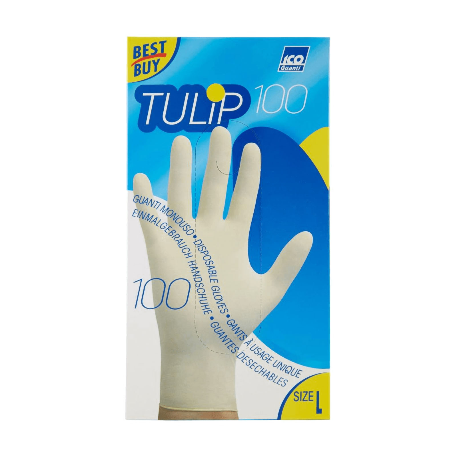 Guanti Monouso Per Uso Domestico - 100 Paia L