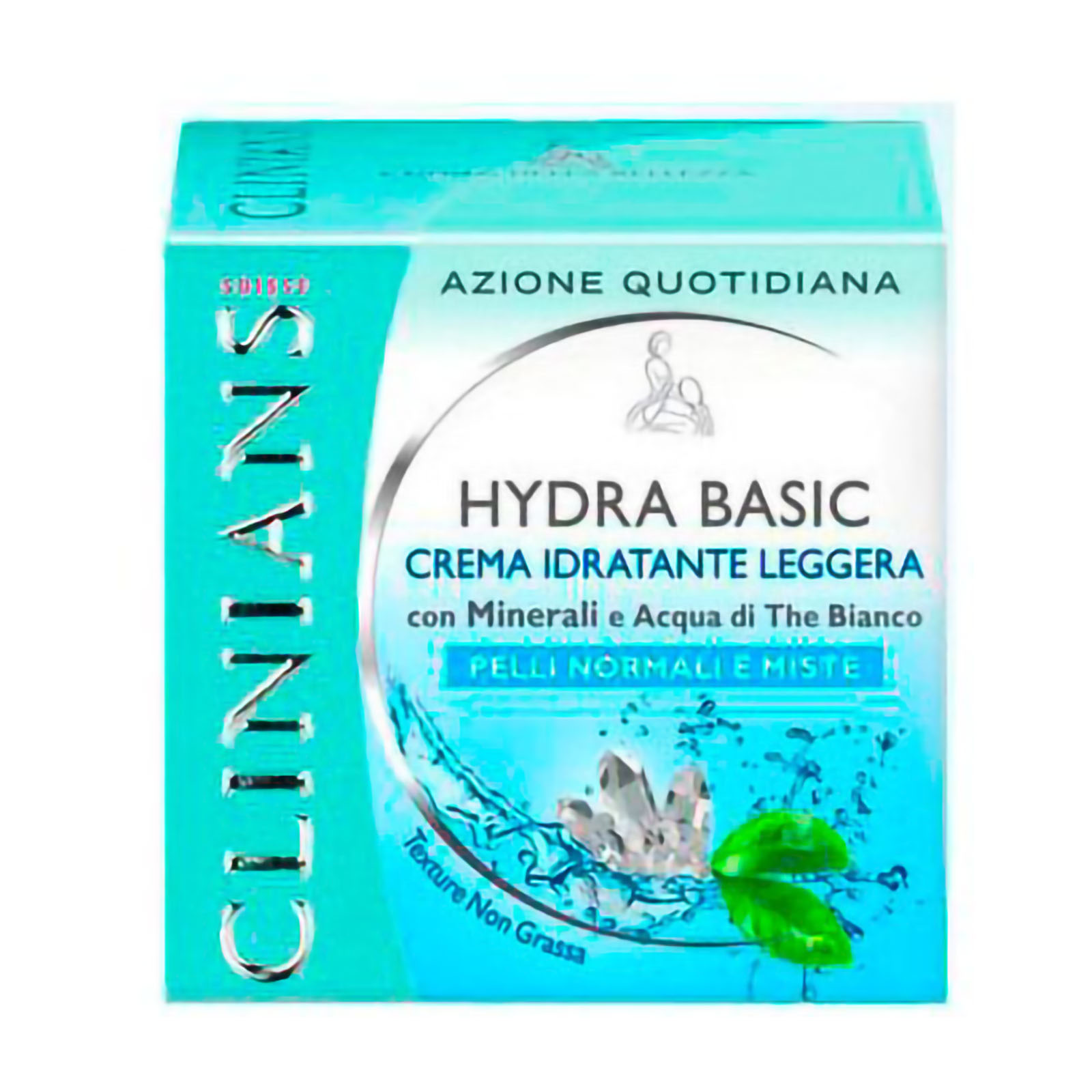 Hydra Basic - Crema Idratante Leggera Con Minerali E Acqua Vegetale Di The Bianco 50 ml