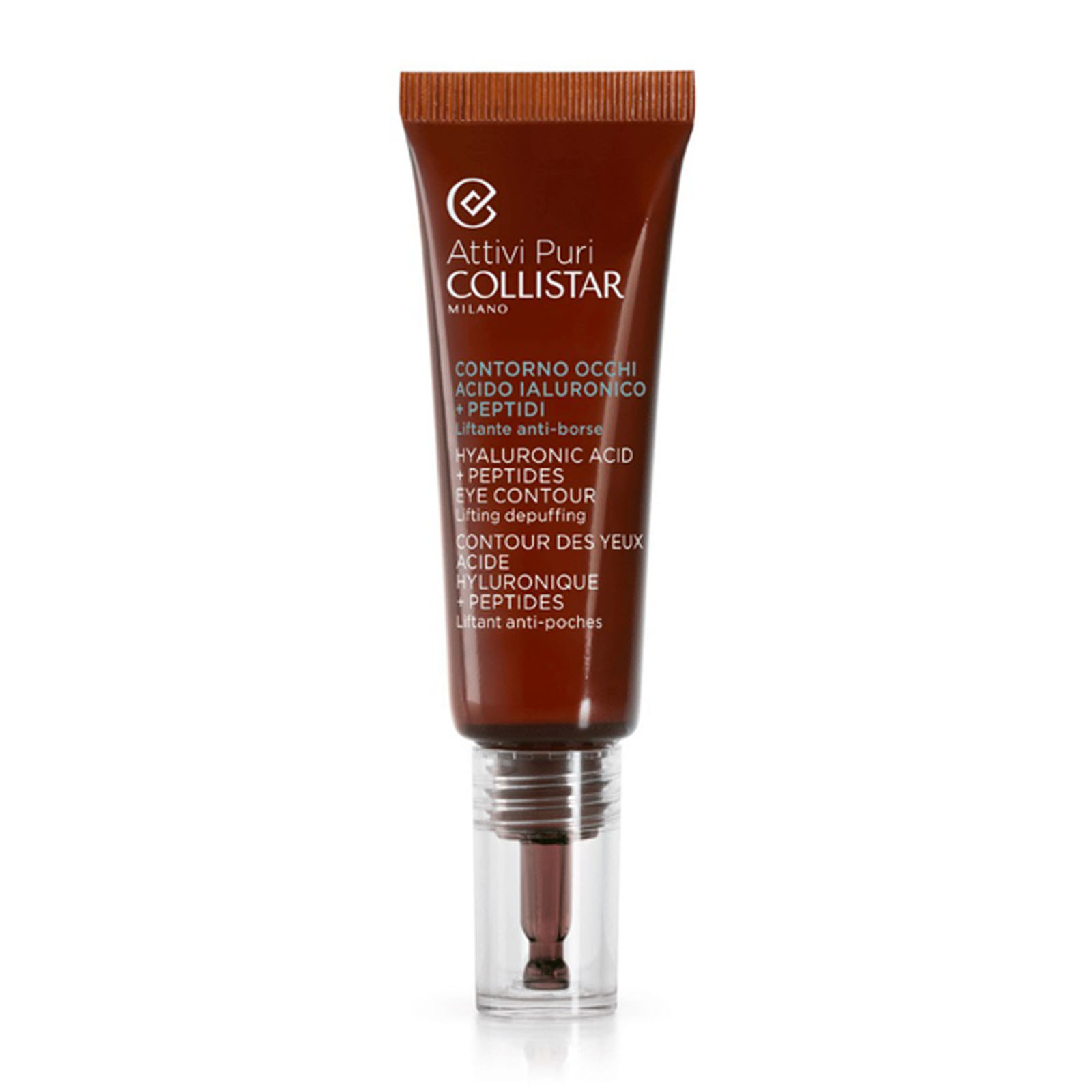 Collistar Attivi Puri Contorno Occhi Acido Ialuronico + Peptidi 15 ml