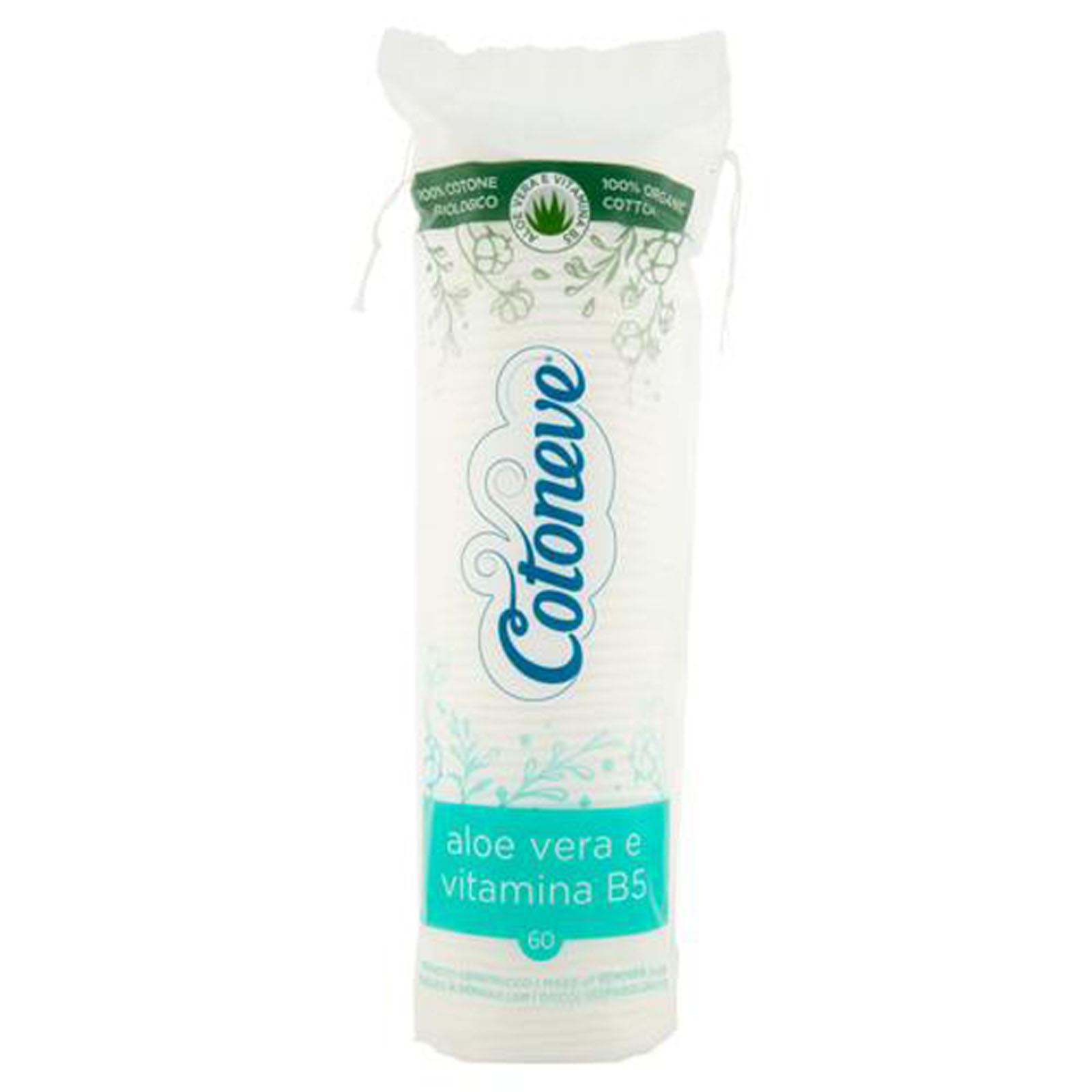 Dischetti Cotone Maxi Ovali Aloe Vitam B5 60pz
