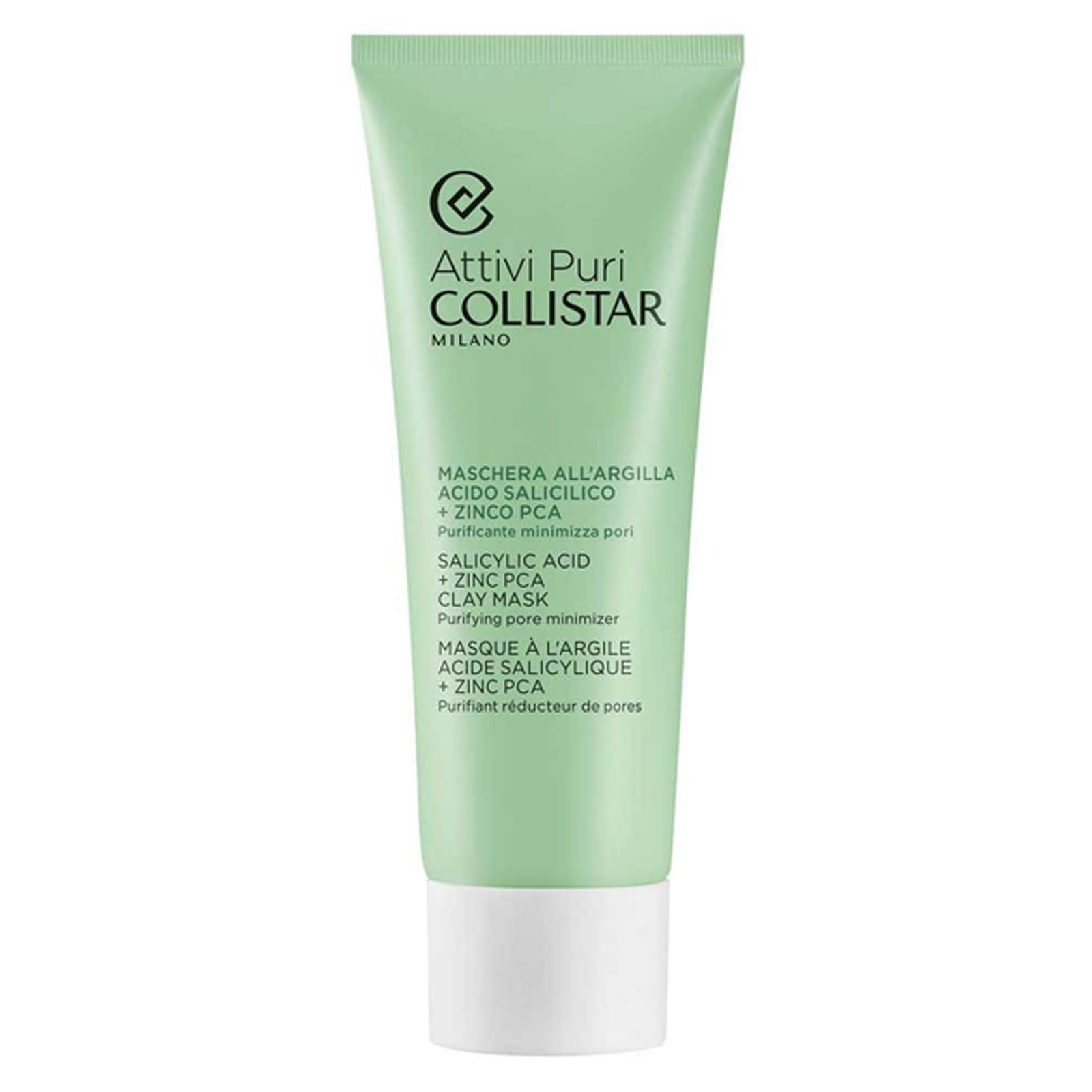 Collistar Attivi Puri Maschera Argilla Acido Salicilico + Zinco Pca 75 ml