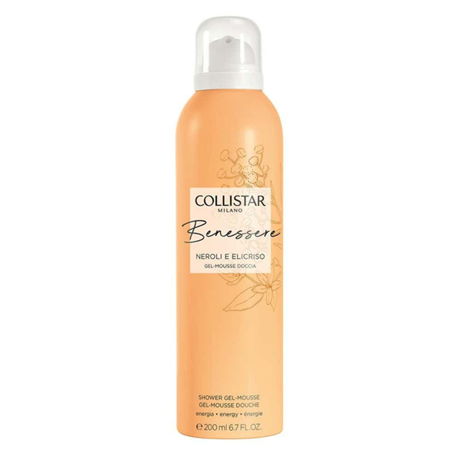 Benessere Neroli E Elicriso Gel Mousse Doccia 200 ml