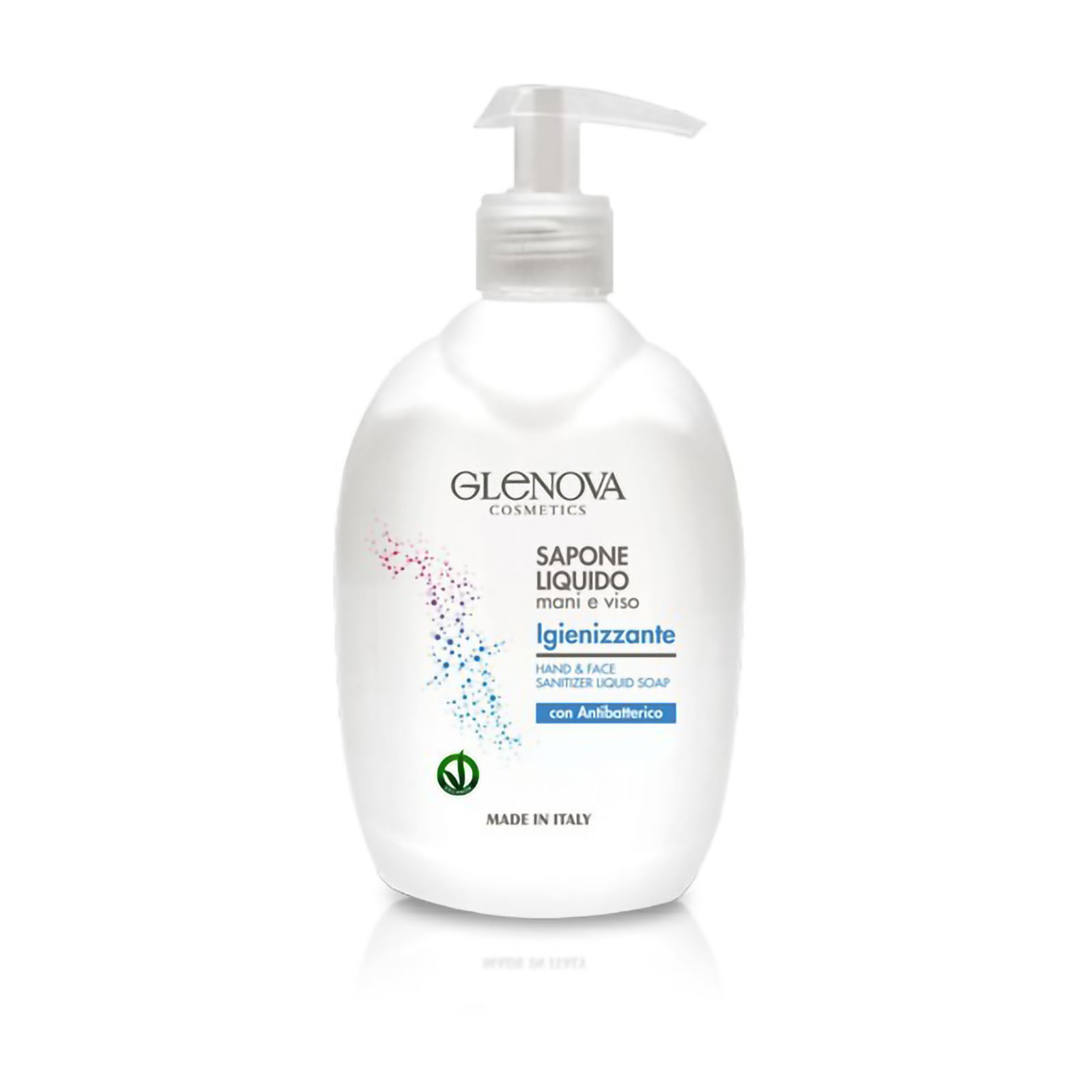 Glenova Sapone Liquido Mani E Viso Igienizzante 500 ml