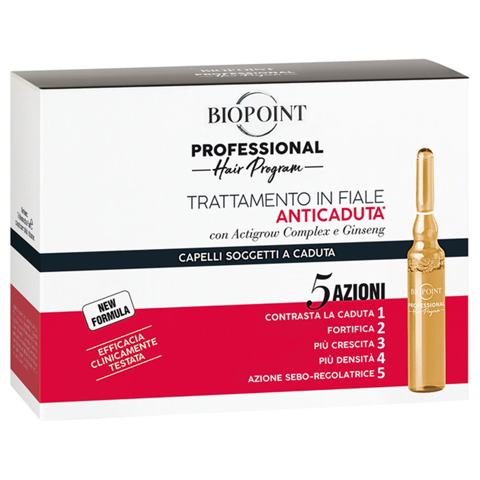 Biopoint Hair Program Trattamento In Fiale Anticaduta* 10 X 7 Ml