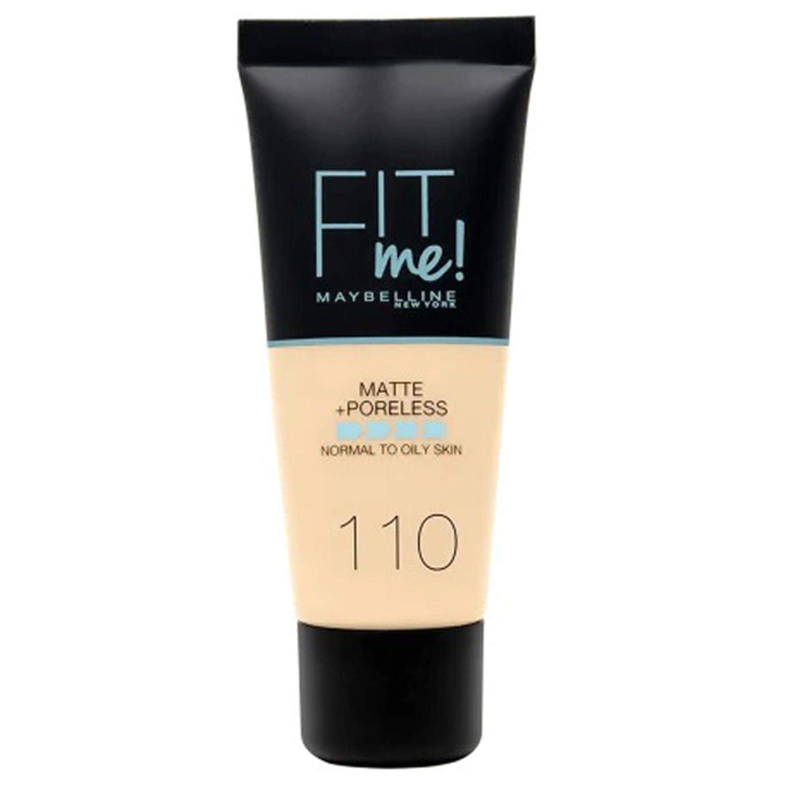 Fondotinta Coprente Opacizzante Fit Me Matte & Poreless 110 - porcelain