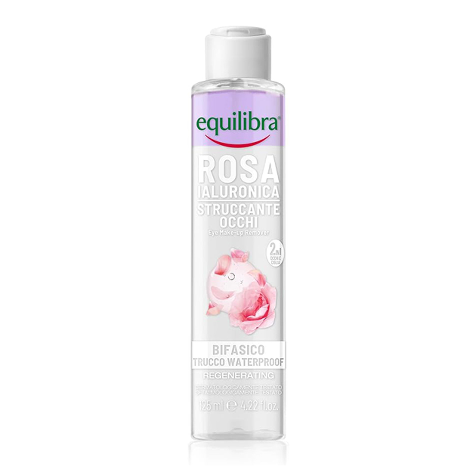 Struccante Bifasico Occhi Rosa Ialuronica 125 ml