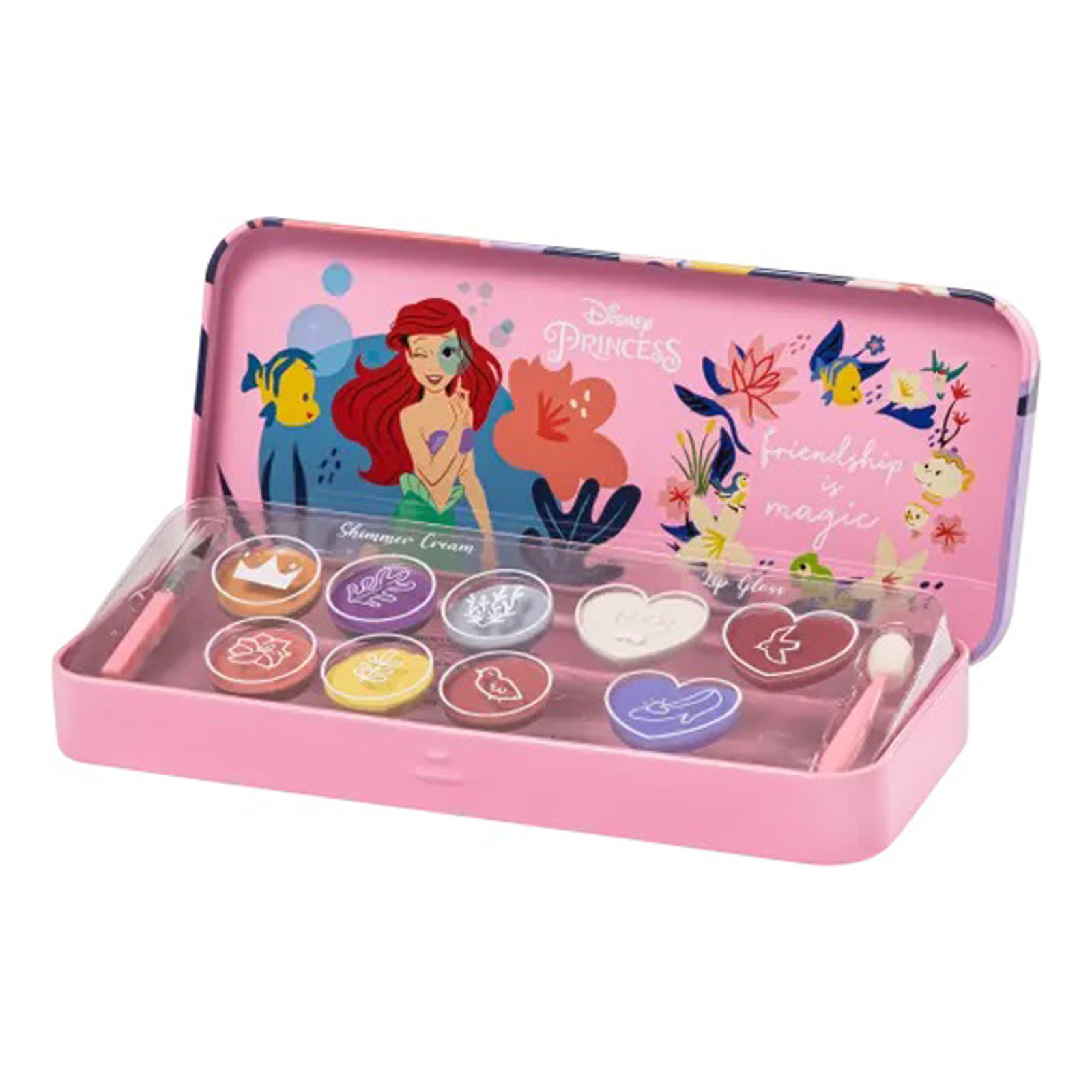 Disney Princess Custodia Per Trucchi Lip & Face Tin