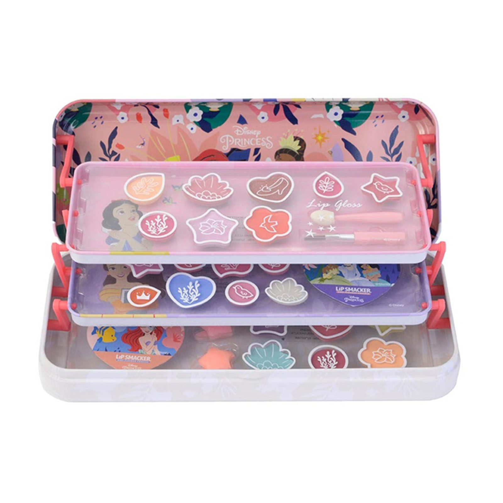 Disney Princess Custodia Per Trucchi Triple Layer Beauty Tin