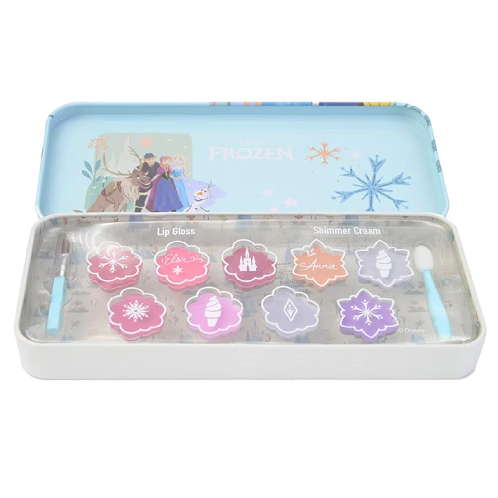 Frozen Custodia Per Trucchi Lip & Face Tin - Elsa E Anna