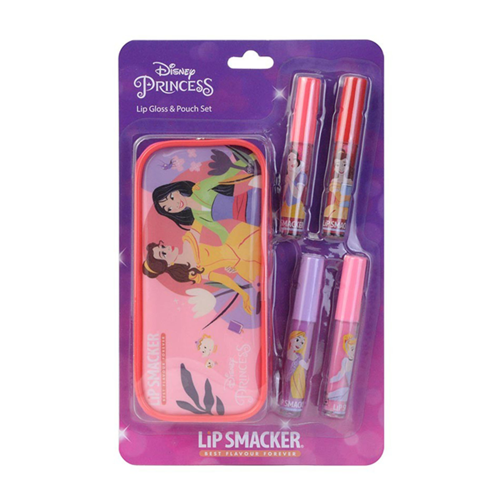 Disney Princess Set Lucidalabbra E Beauty Case