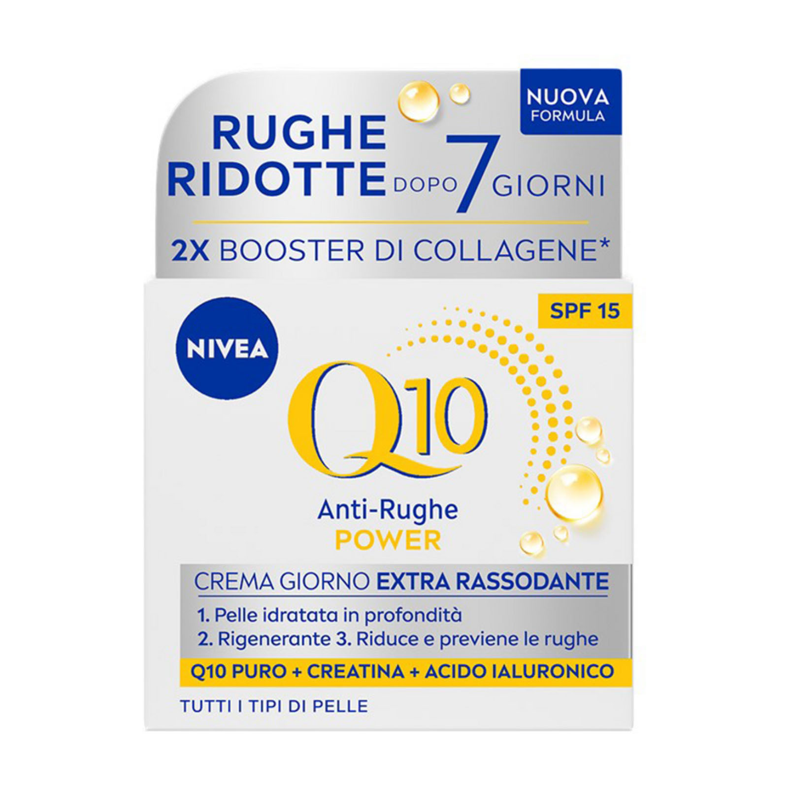 Q10 Power Crema Anti-rughe Giorno Extra Rassodante Spf15 Per Tutti I Tipi Di Pelle 50 ml