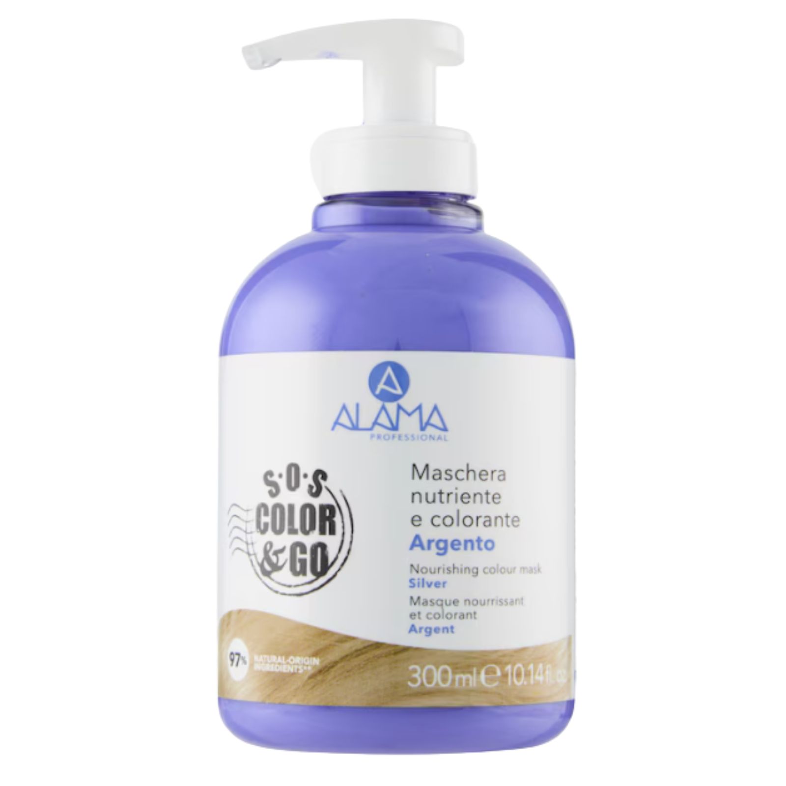 Alama S.o.s Color & Go Maschera Colorata Condizionante 300 Ml Anti giallo