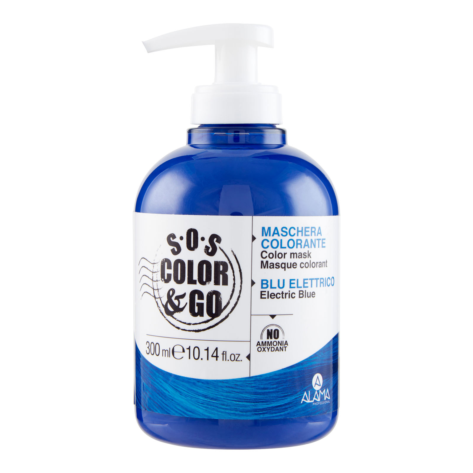S.o.s Color & Go Maschera Colorata Condizionante 300 Ml Blu elettrico