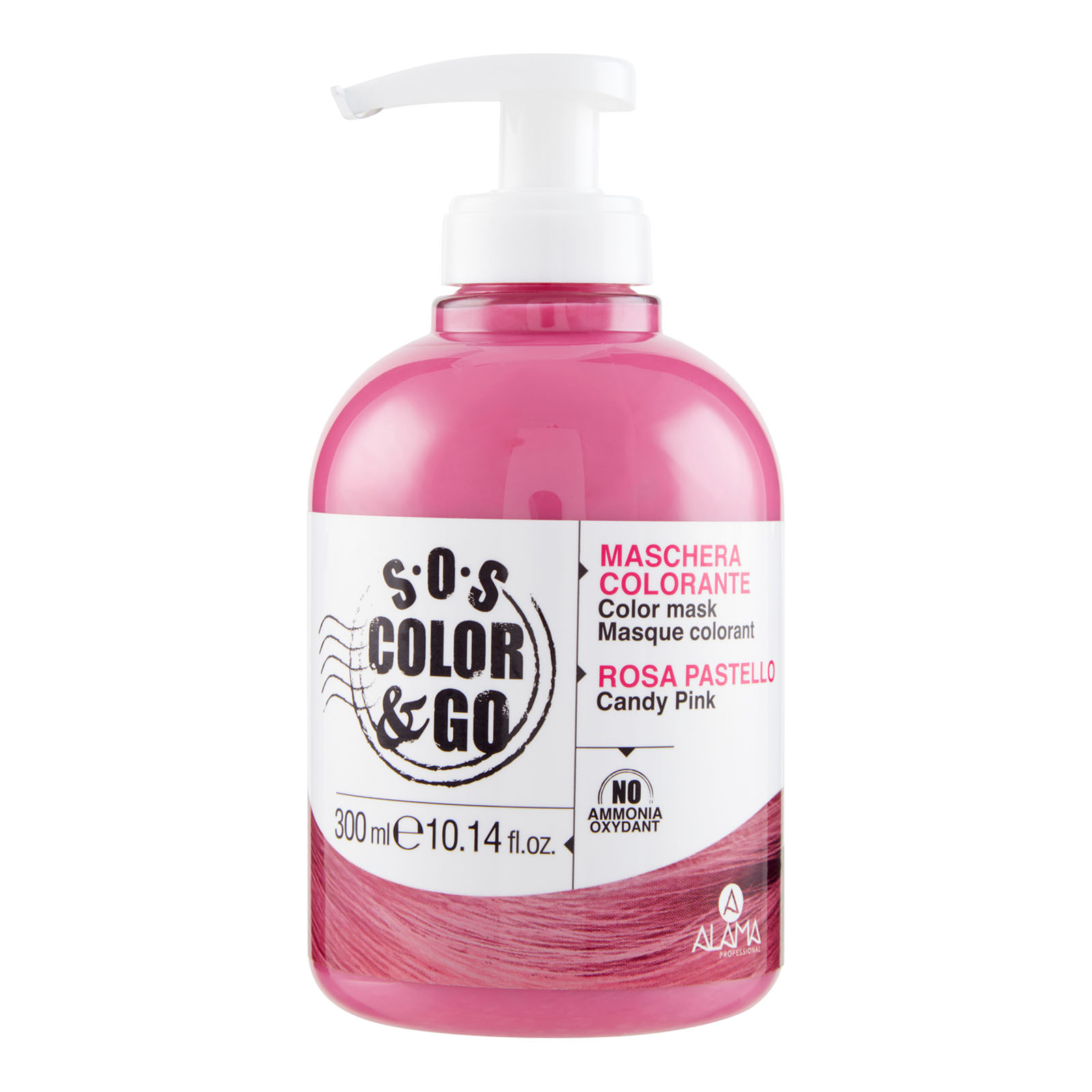 S.o.s Color & Go Maschera Colorata Condizionante 300 Ml Rosa