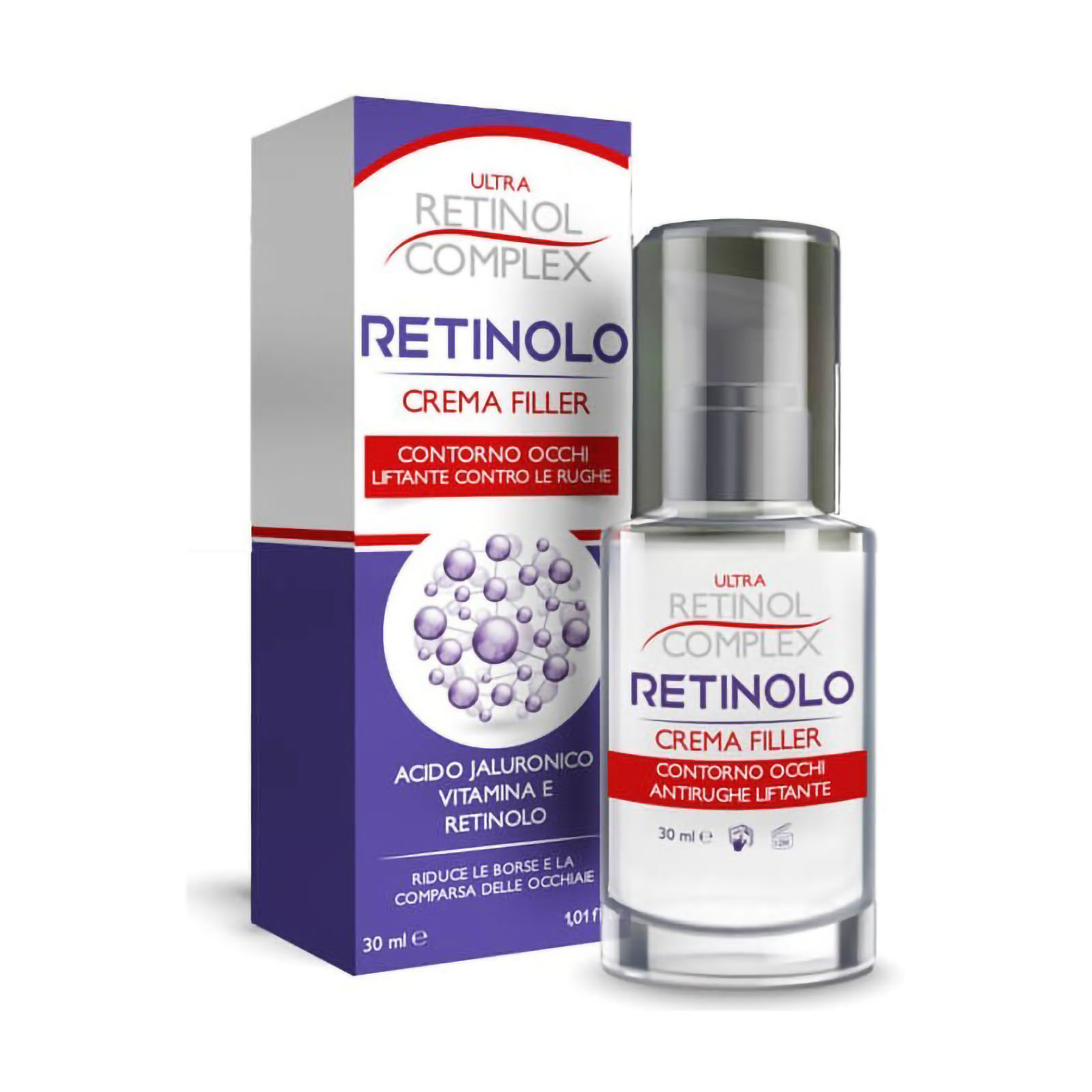 Crema Filler Contorno Occhi Al Retinolo 30 ml