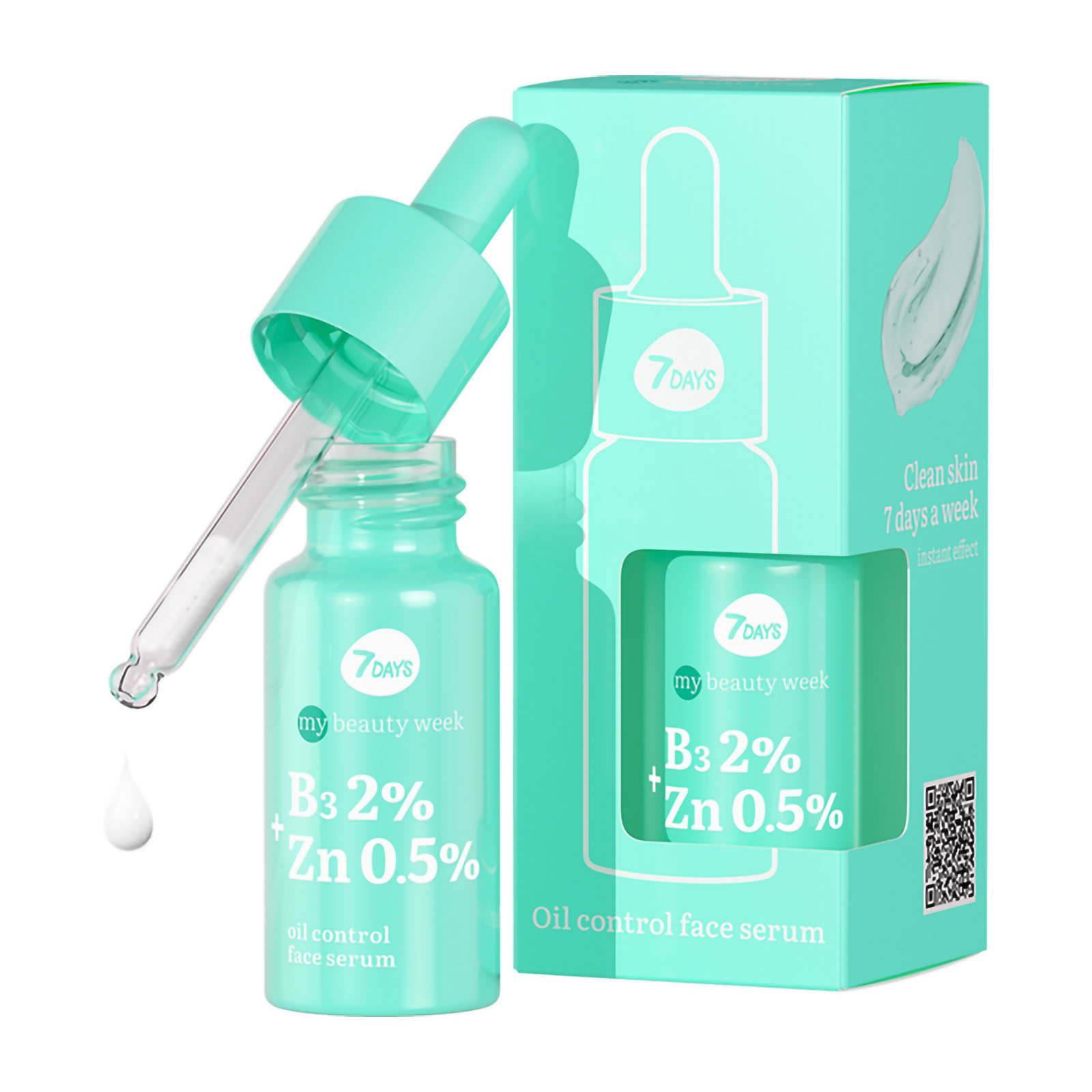 My Beauty Week Siero Viso B3+zn Oil Control Seboregolatore