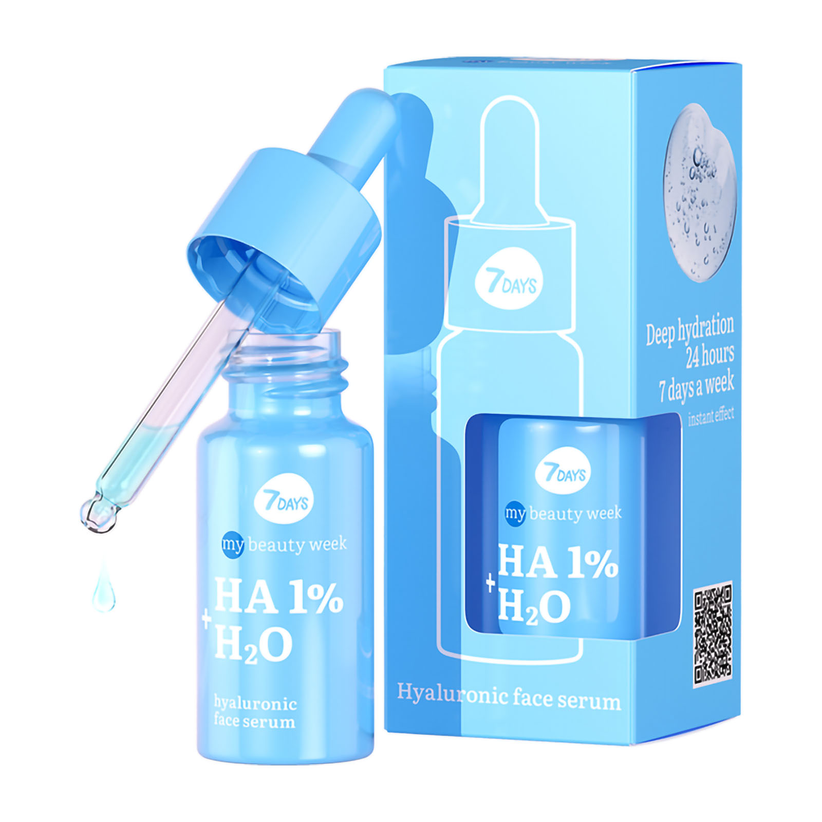 My Beauty Week Siero Viso Ha+h2o Acido Ialuronico 20 ml